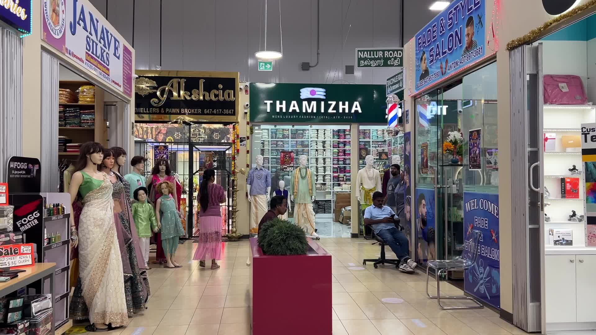Majestic City shopping mall is the biggest south Asian indoor mall in North America