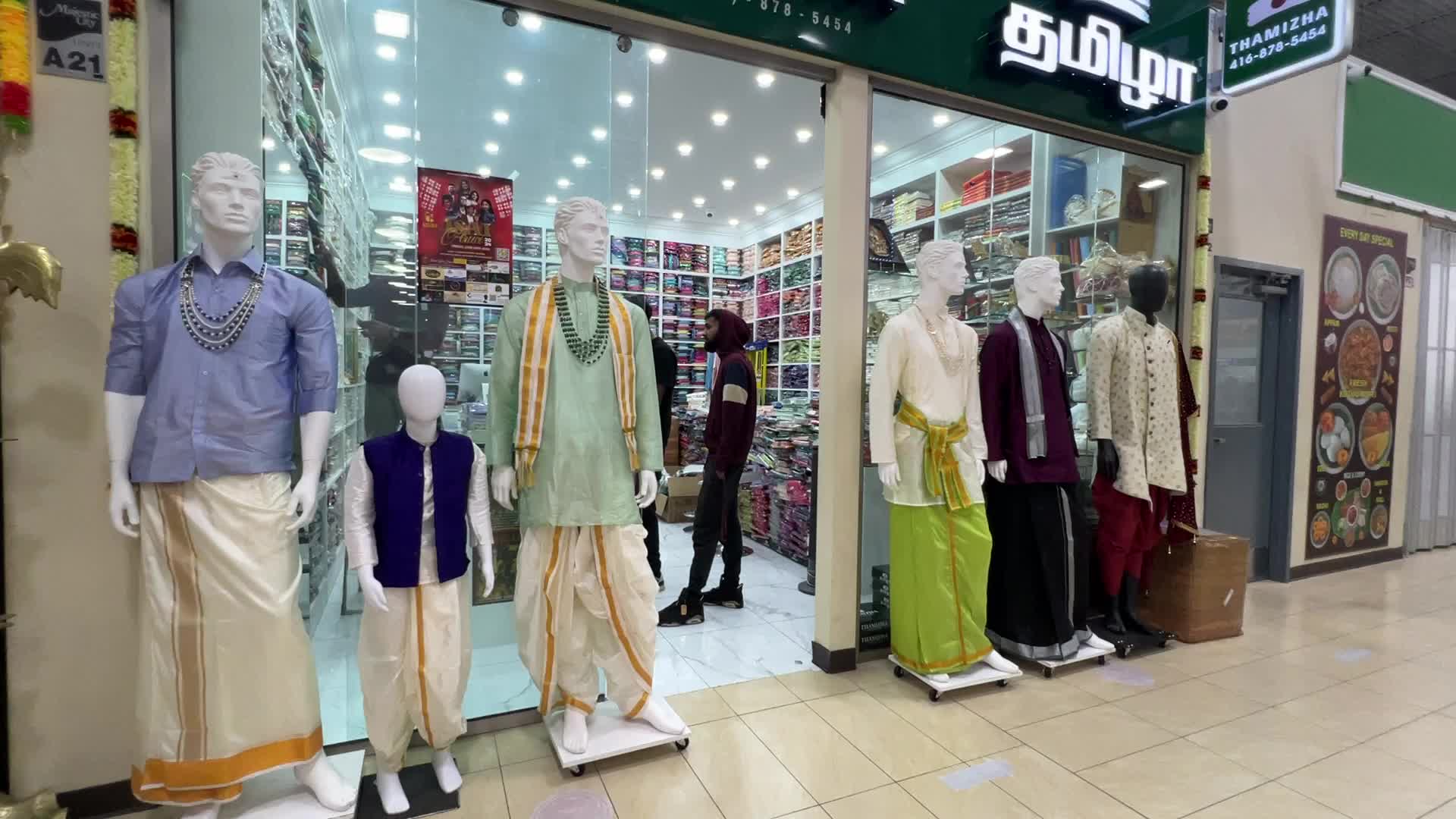 Majestic City shopping mall is the biggest south Asian indoor mall in North America