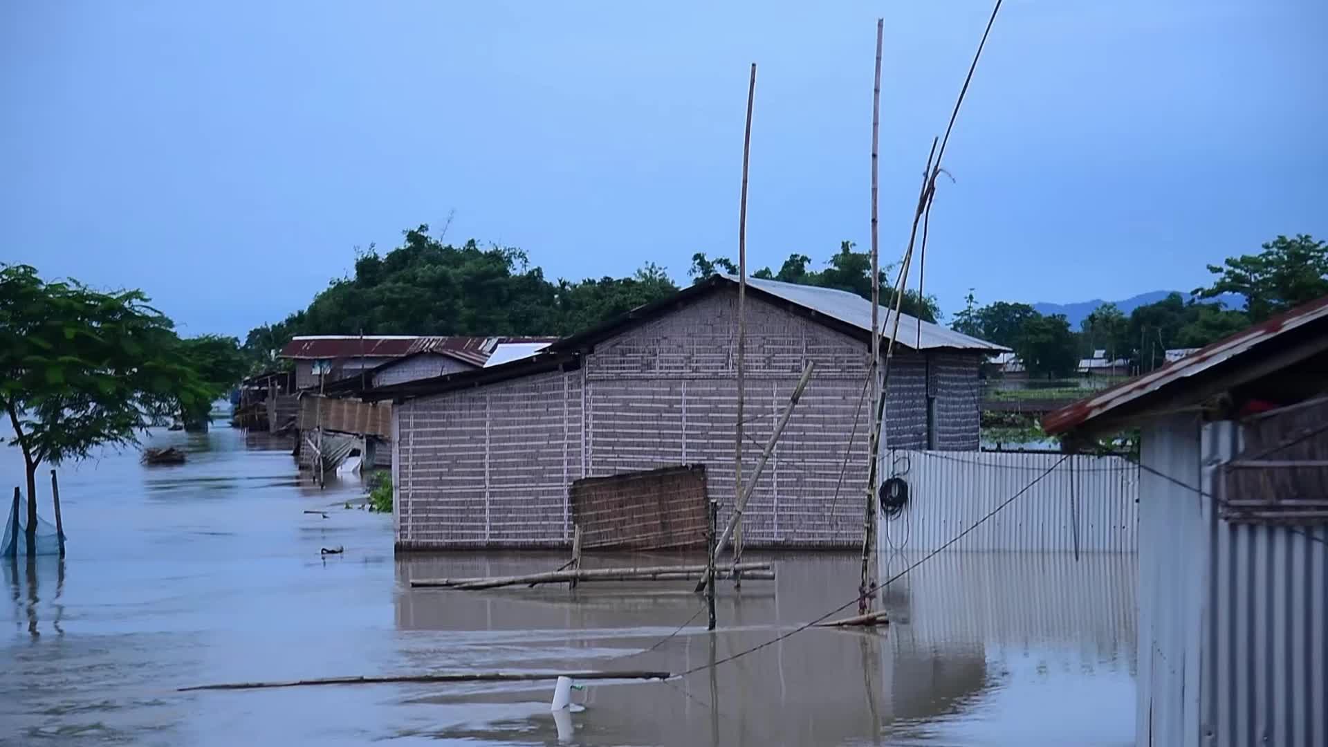 Flood Situation Critical in India's Assam 