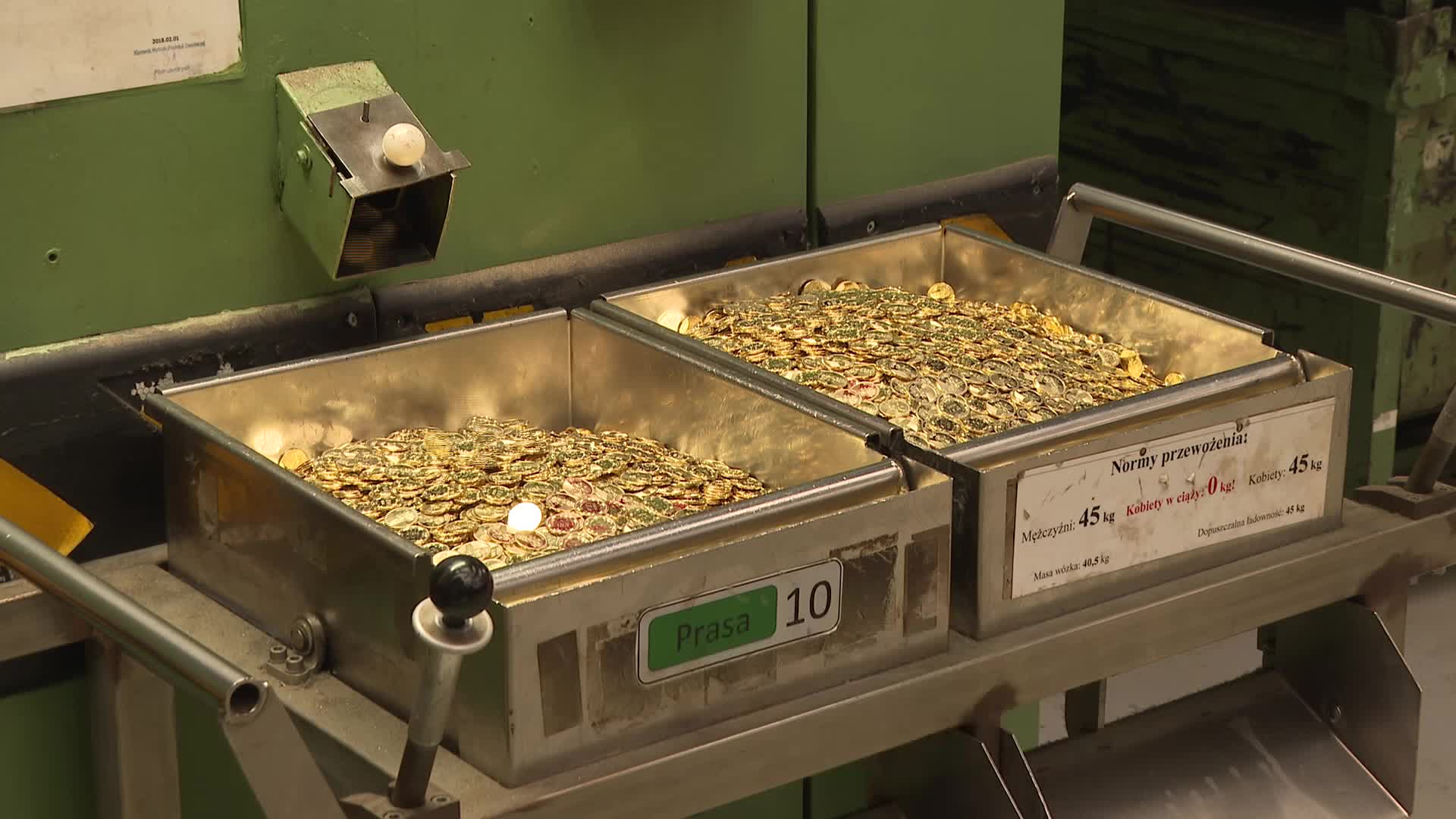 Coins production
