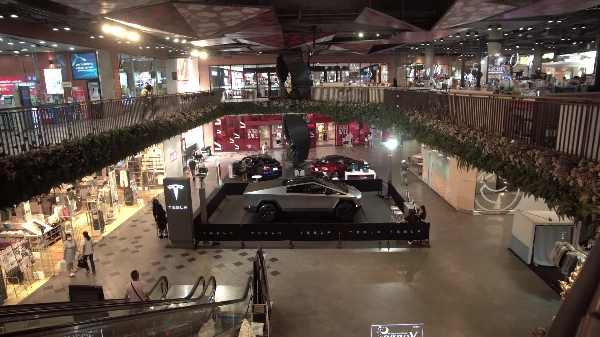 Tesla in Thailand.