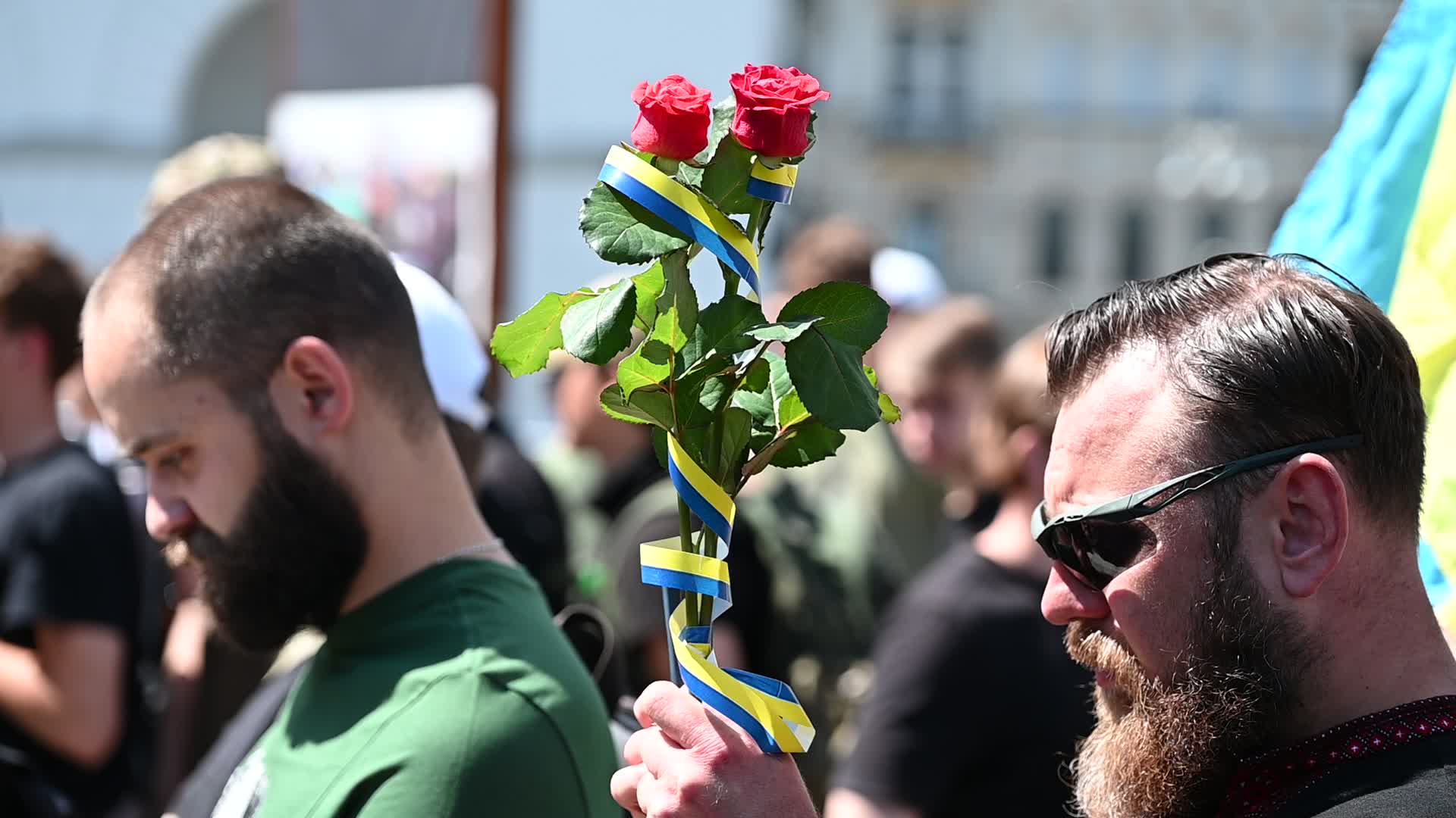 Funeral Ceremony For British Volunteer And Combat Medic Peter Fouche In Kyiv, Amid Russia's Invasion Of Ukraine.