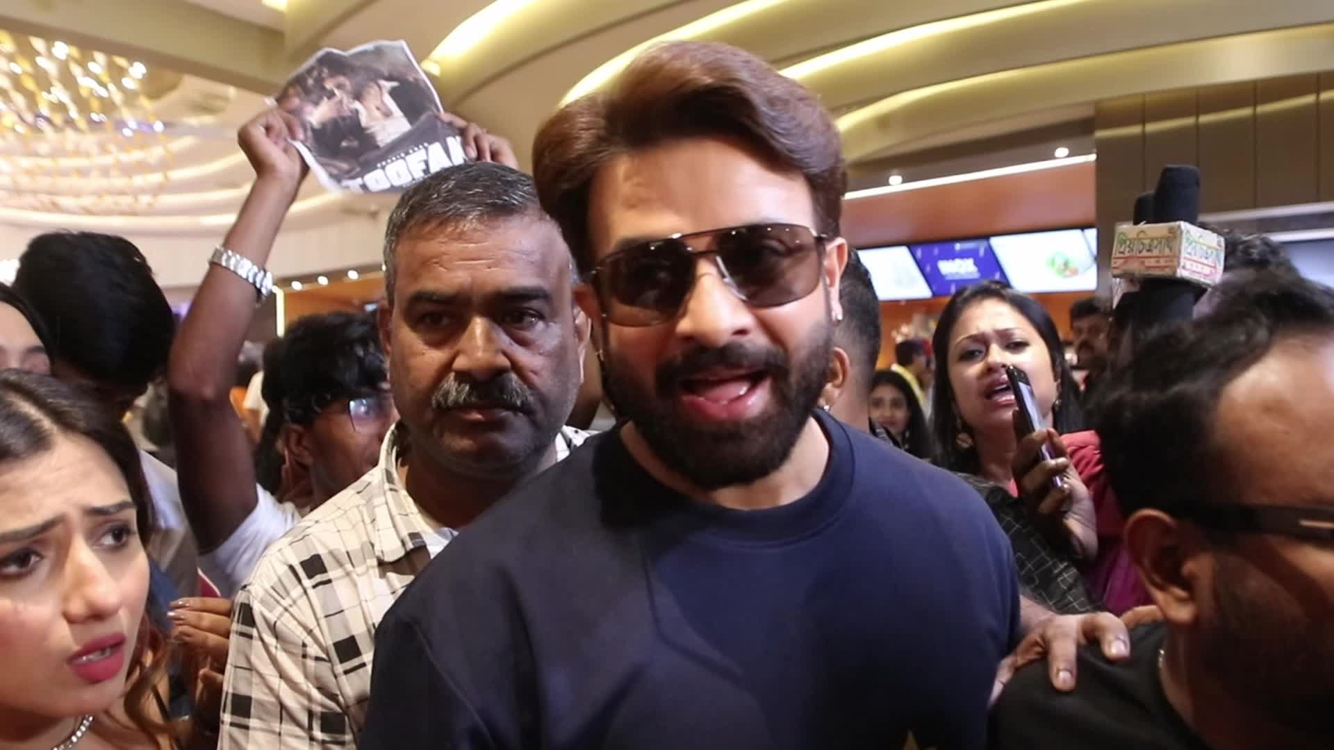 Actor Shakib Khan During Toofan Premiere