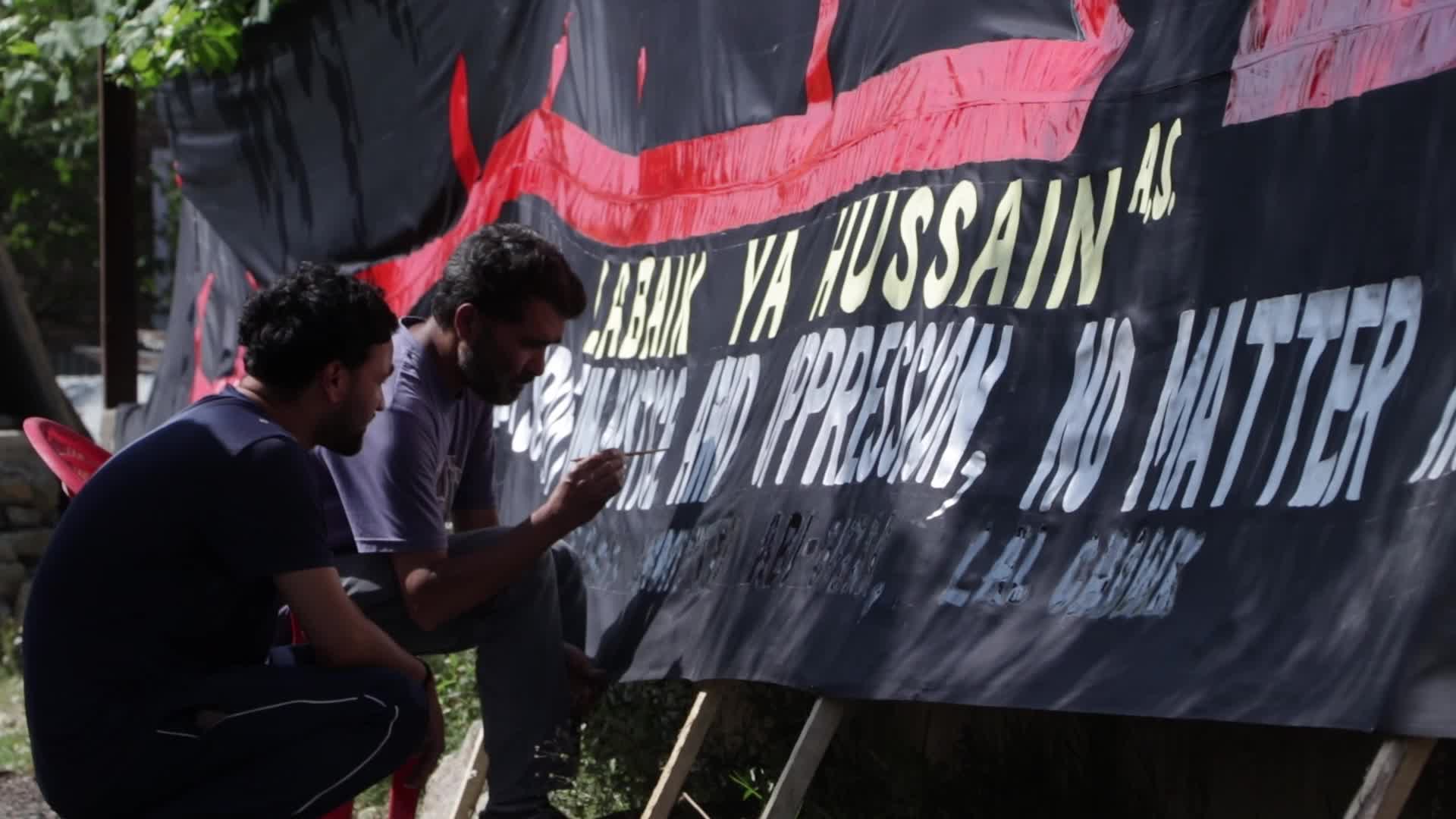 Muharram Preparation in Kashmir, India