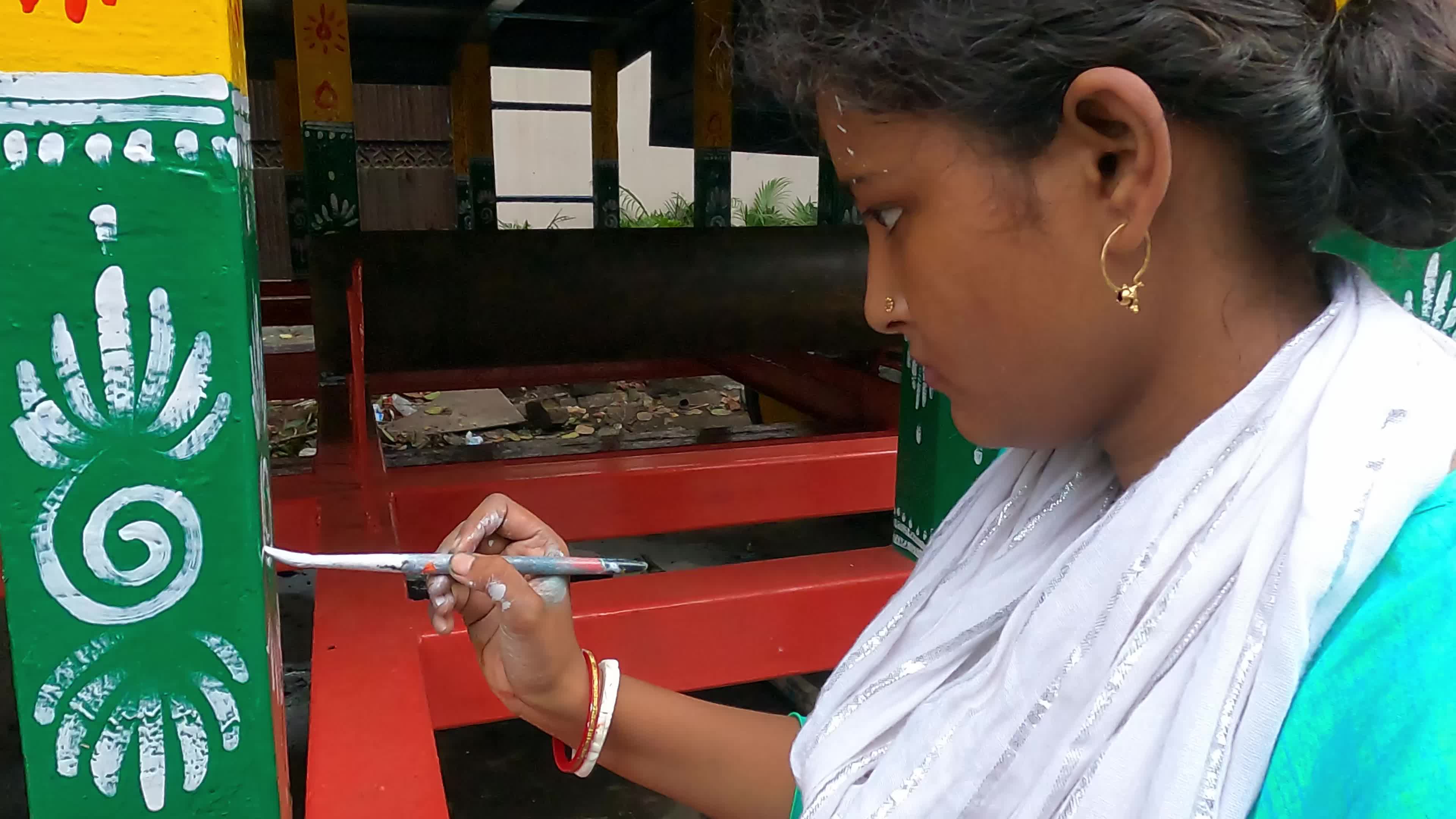 Preparation For Rath Yatra Festival In India.