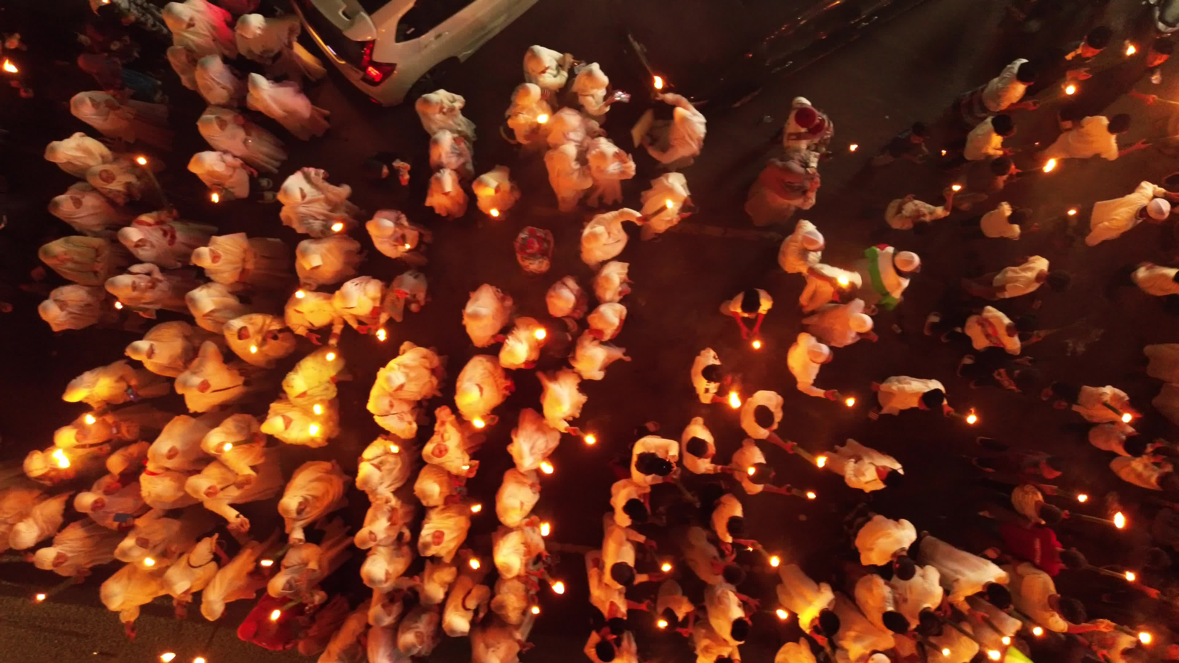 Torch Parade welcomes the Islamic New Year in Aceh