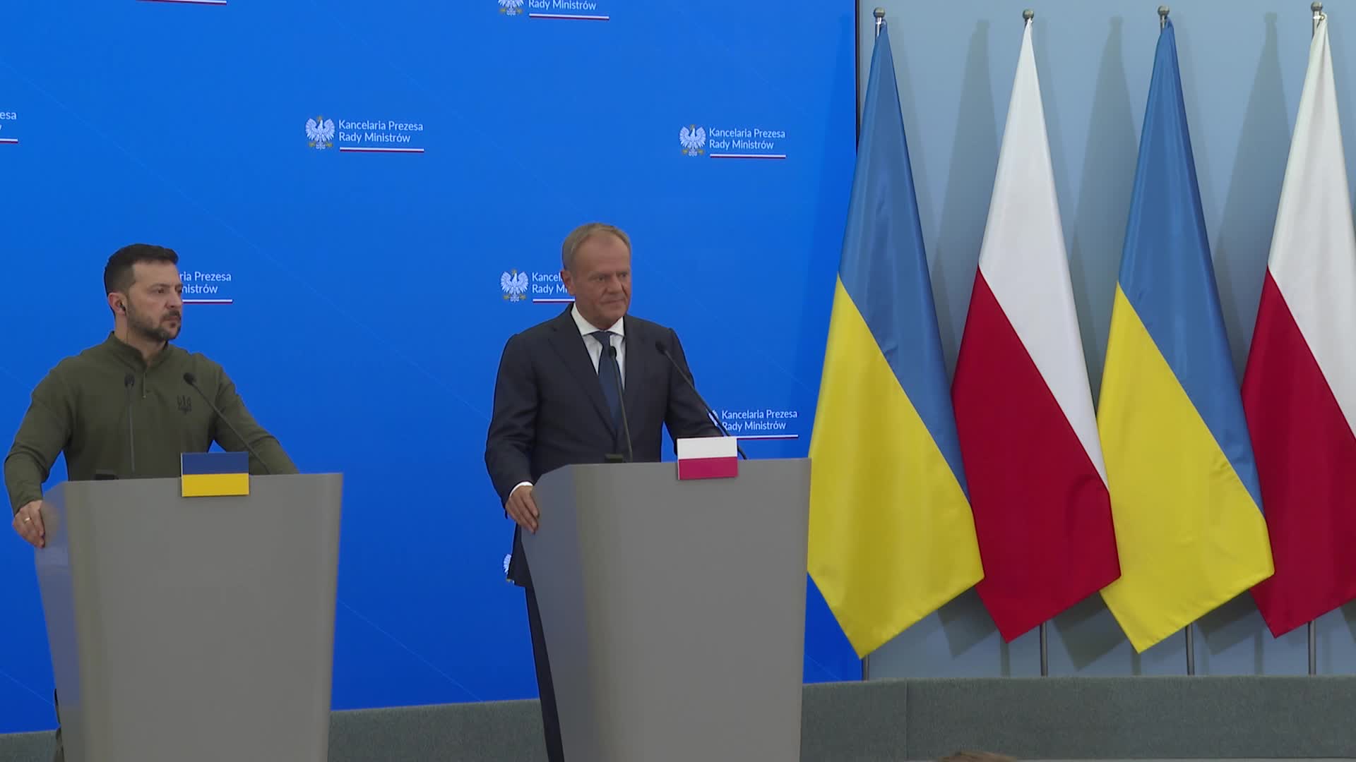  	Ukrainian President Zelenskyy Visits Poland Ahead of NATO Summit 