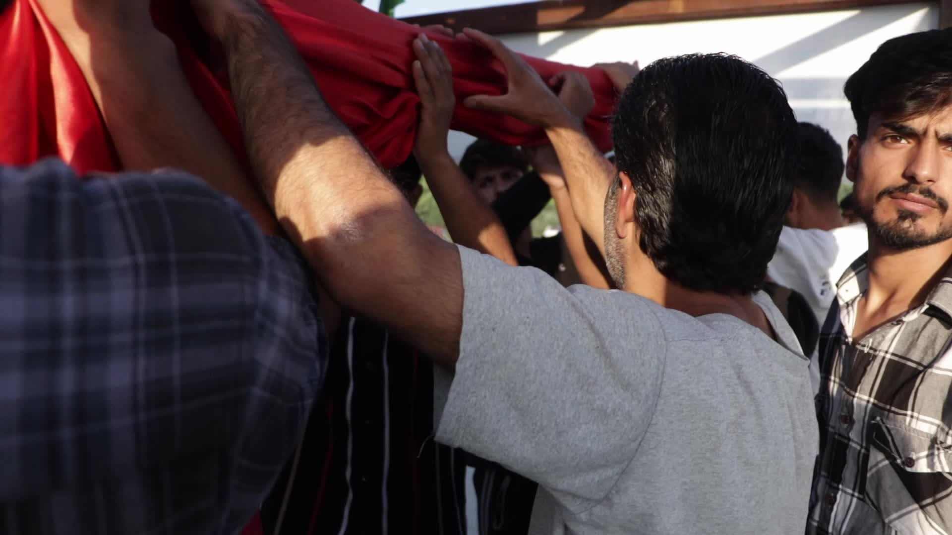 Muharram Flag Hoisting Ceremony in Kashmir, India