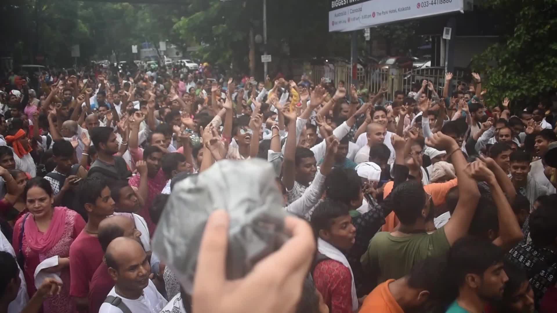 Rath Yatra festival in Kolkata, India