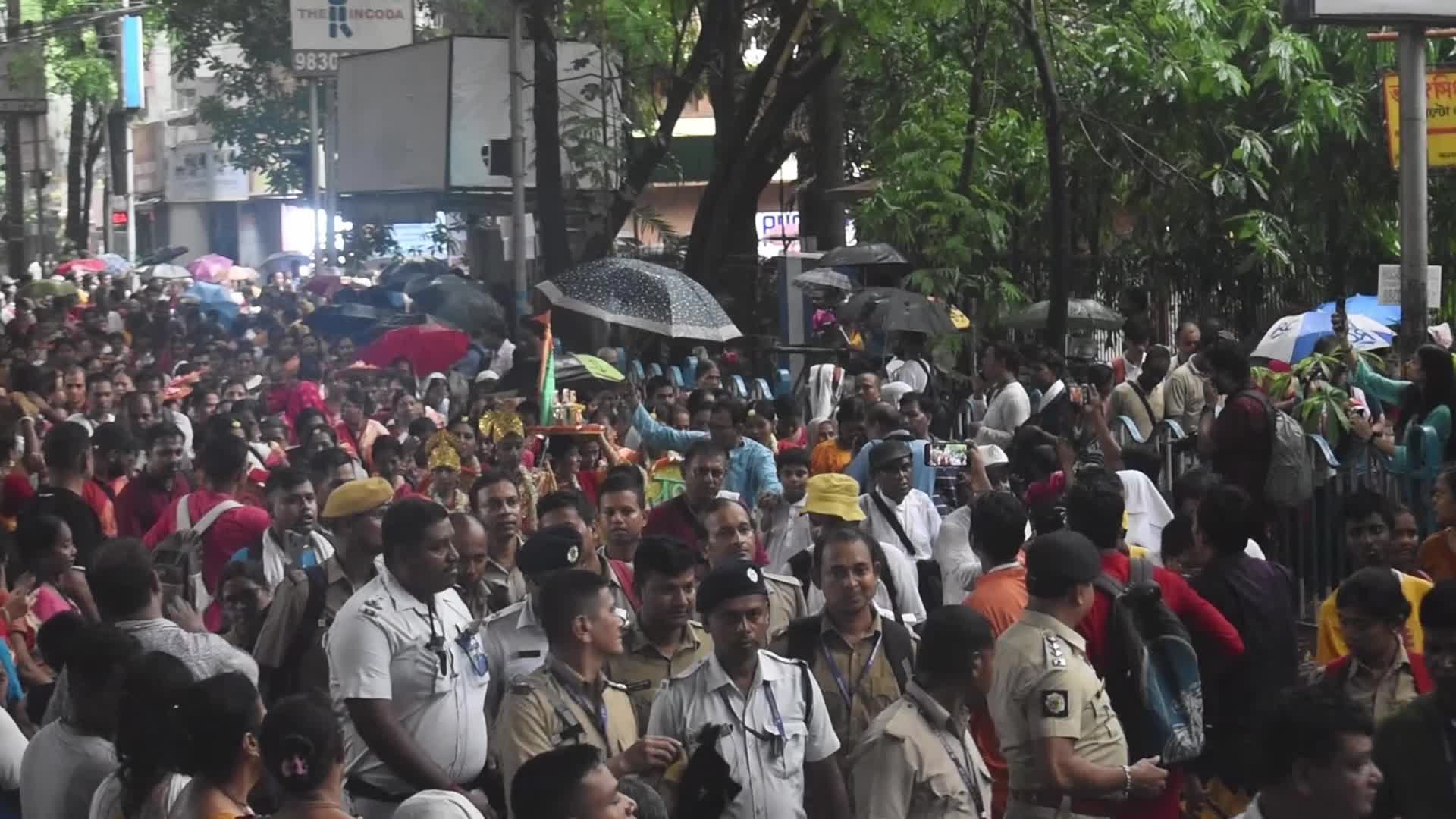 Rath Yatra festival in Kolkata, India