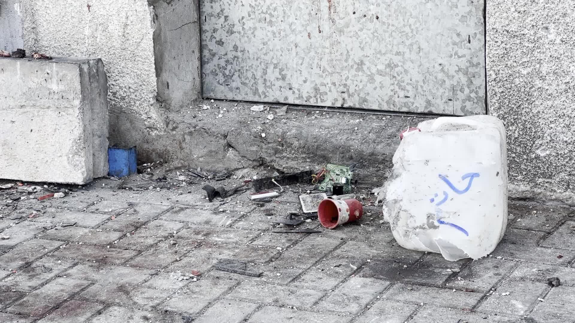 Aftermath of Israeli Airstrike At Agency's Warehouse in Gaza, Palestine
