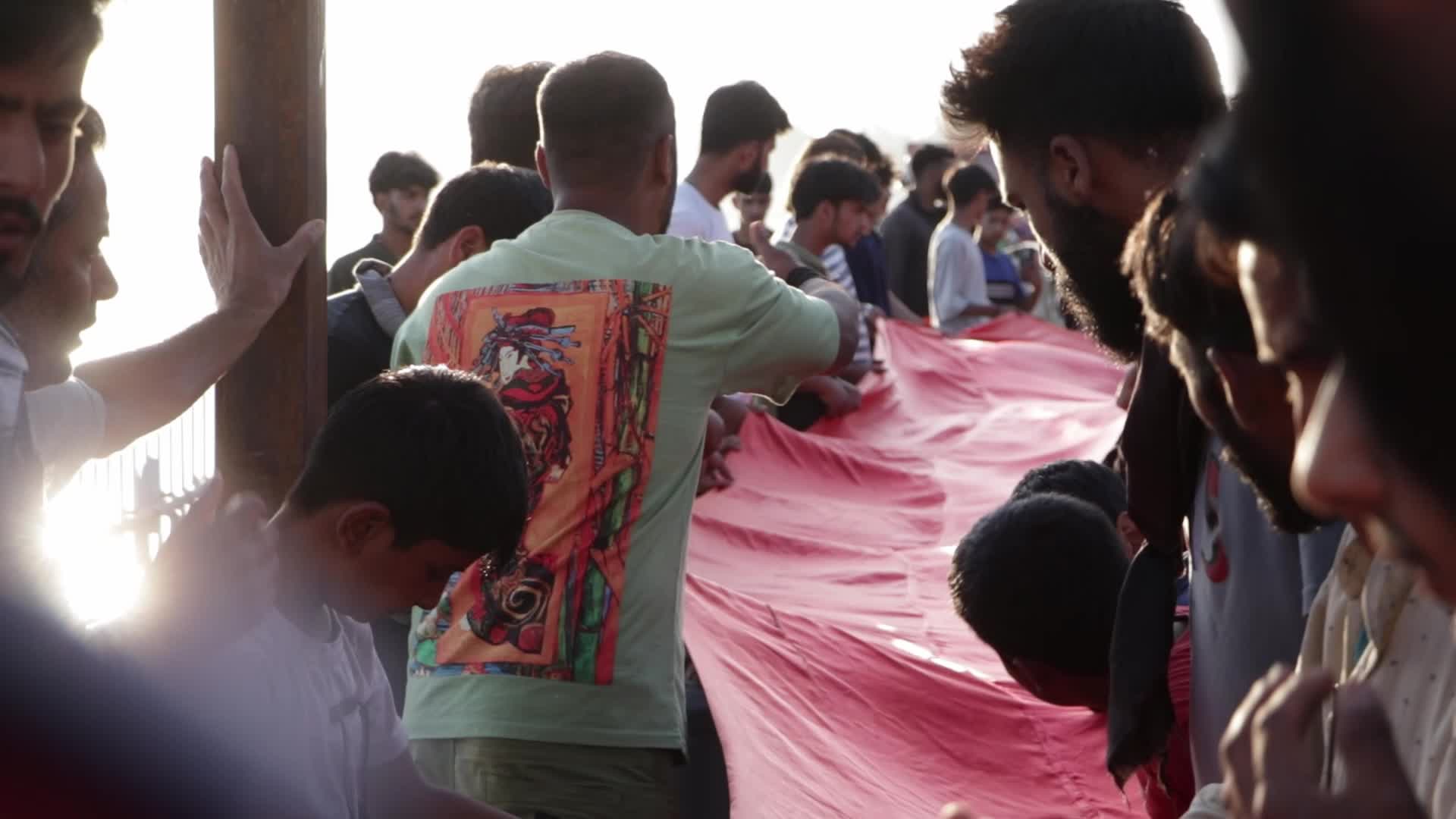 Muharram Flag Hoisting Ceremony in Kashmir, India
