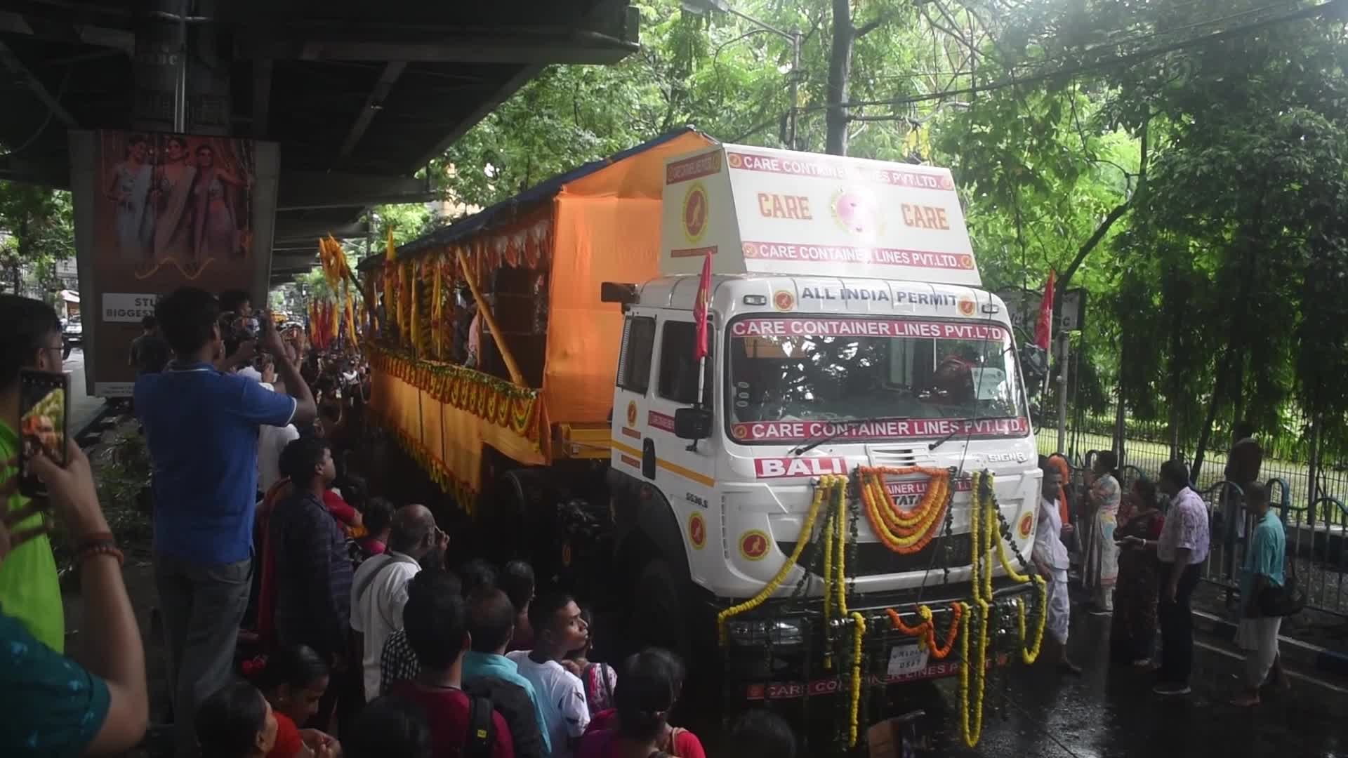 Rath Yatra festival in Kolkata, India