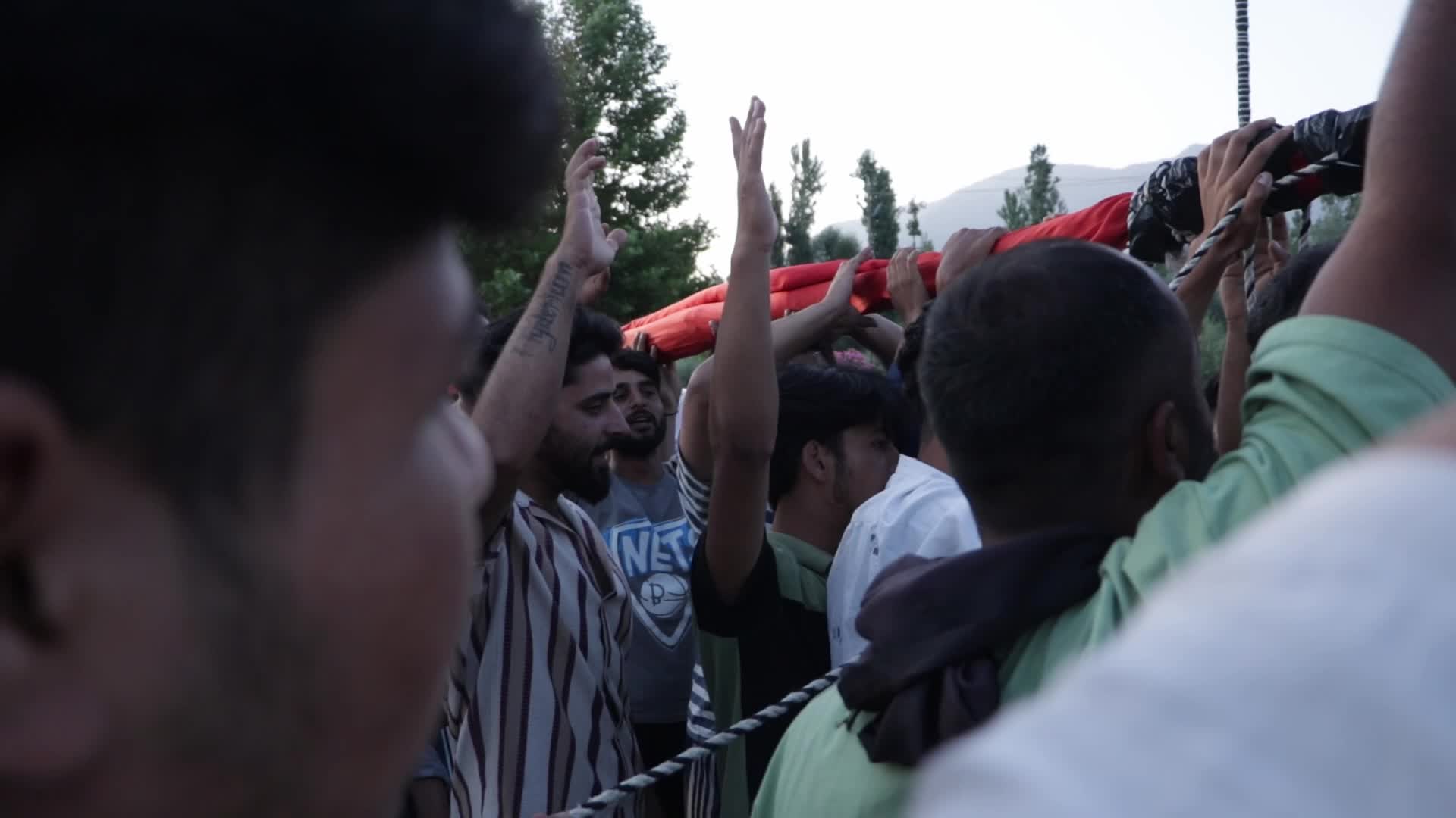 Muharram Flag Hoisting Ceremony in Kashmir, India