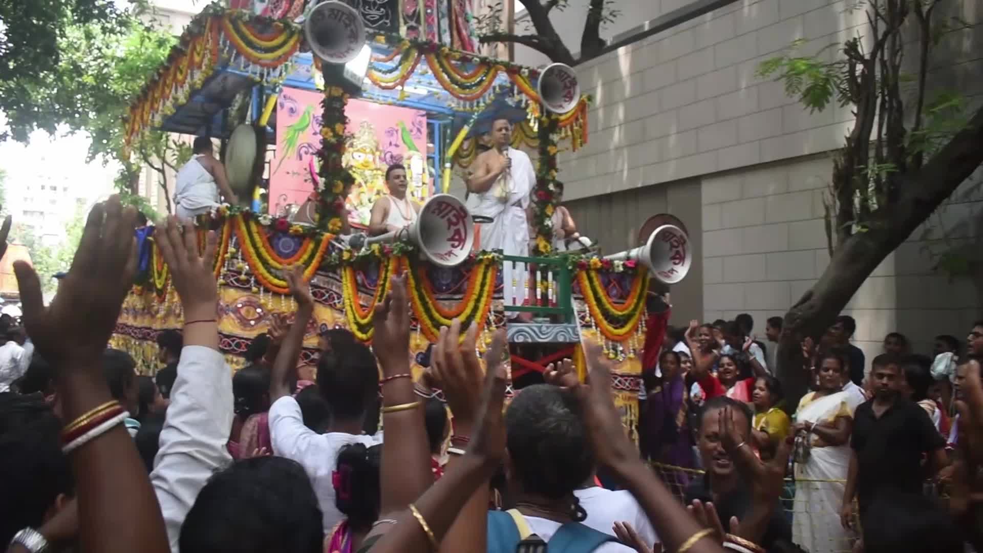 Rath Yatra festival in Kolkata, India