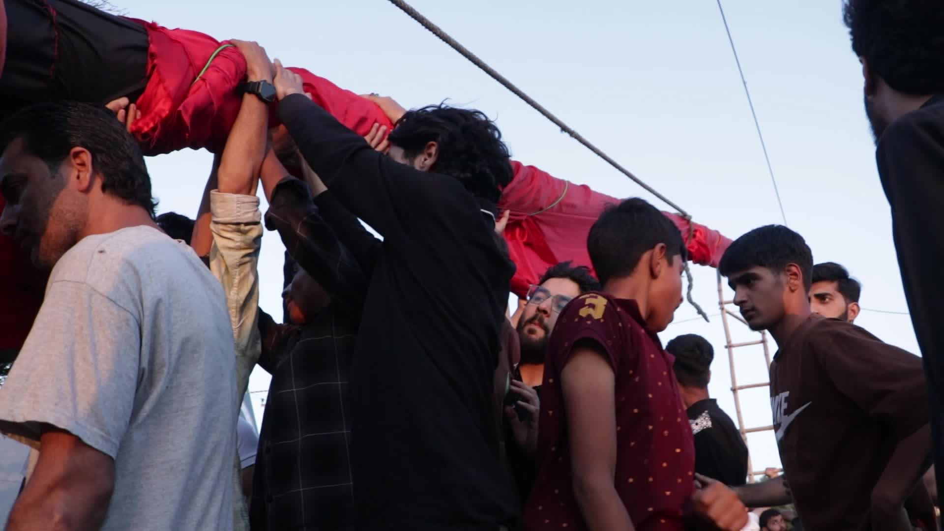 Muharram Flag Hoisting Ceremony in Kashmir, India