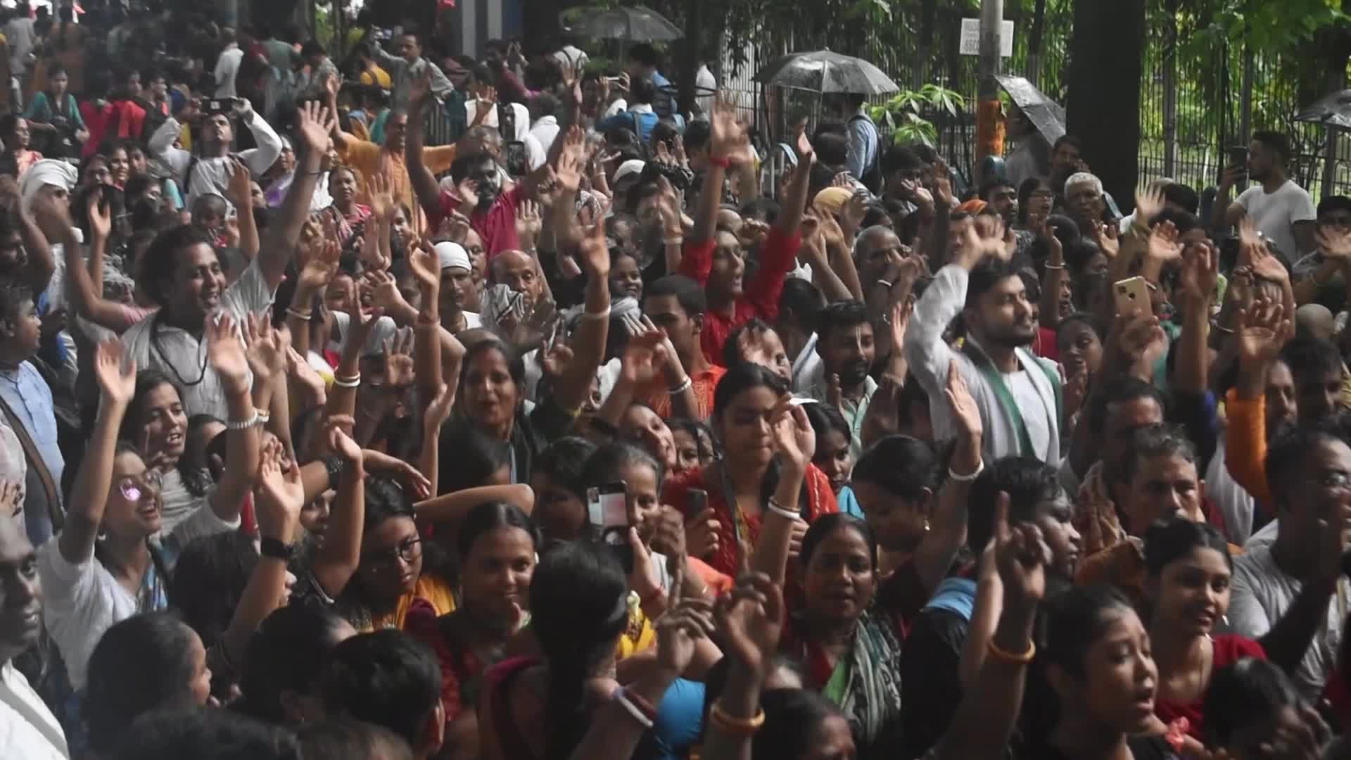 Rath Yatra festival in Kolkata, India