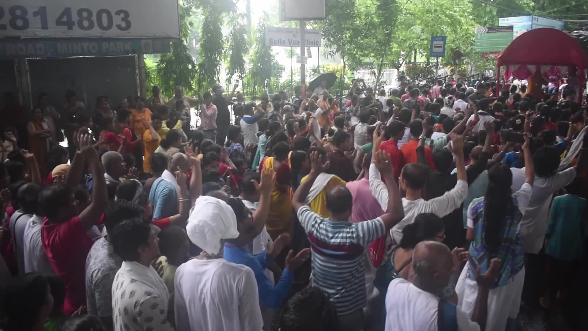 Rath Yatra festival in Kolkata, India