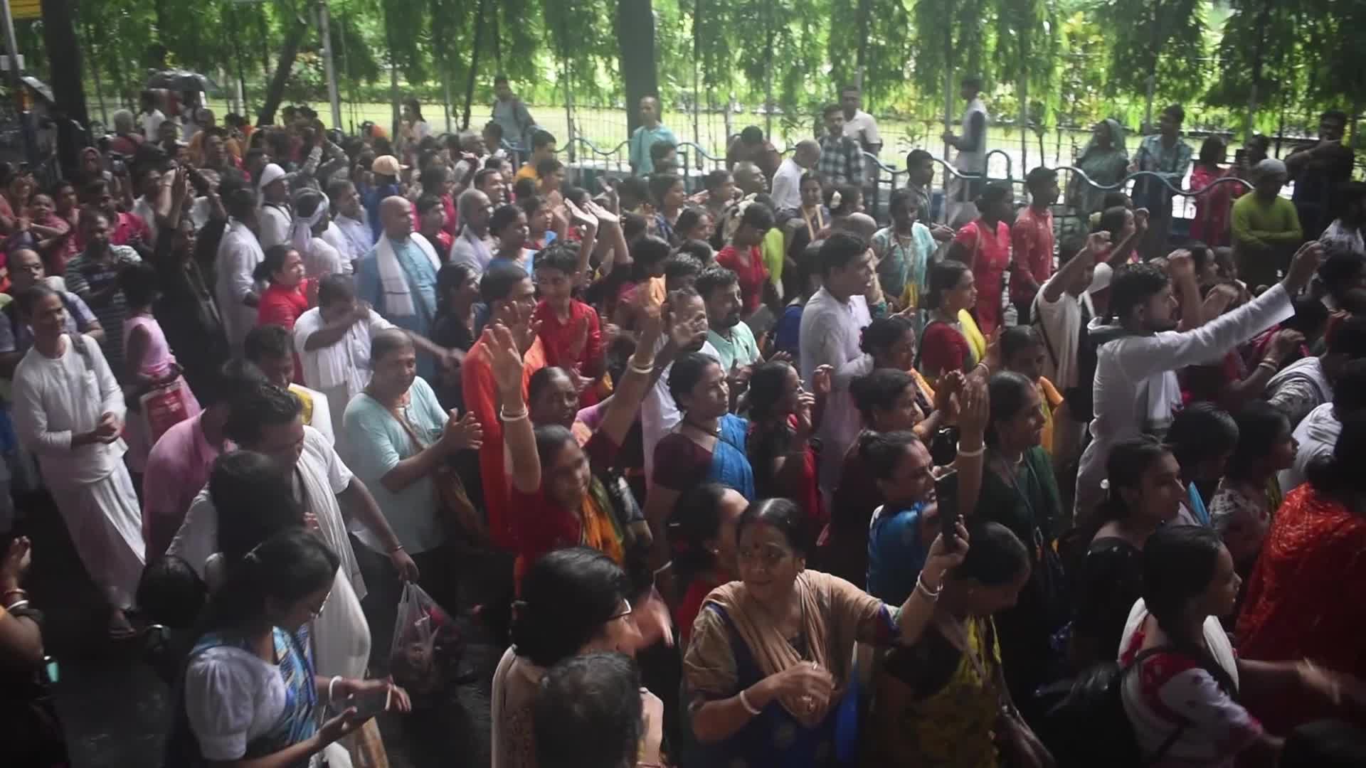 Rath Yatra festival in Kolkata, India
