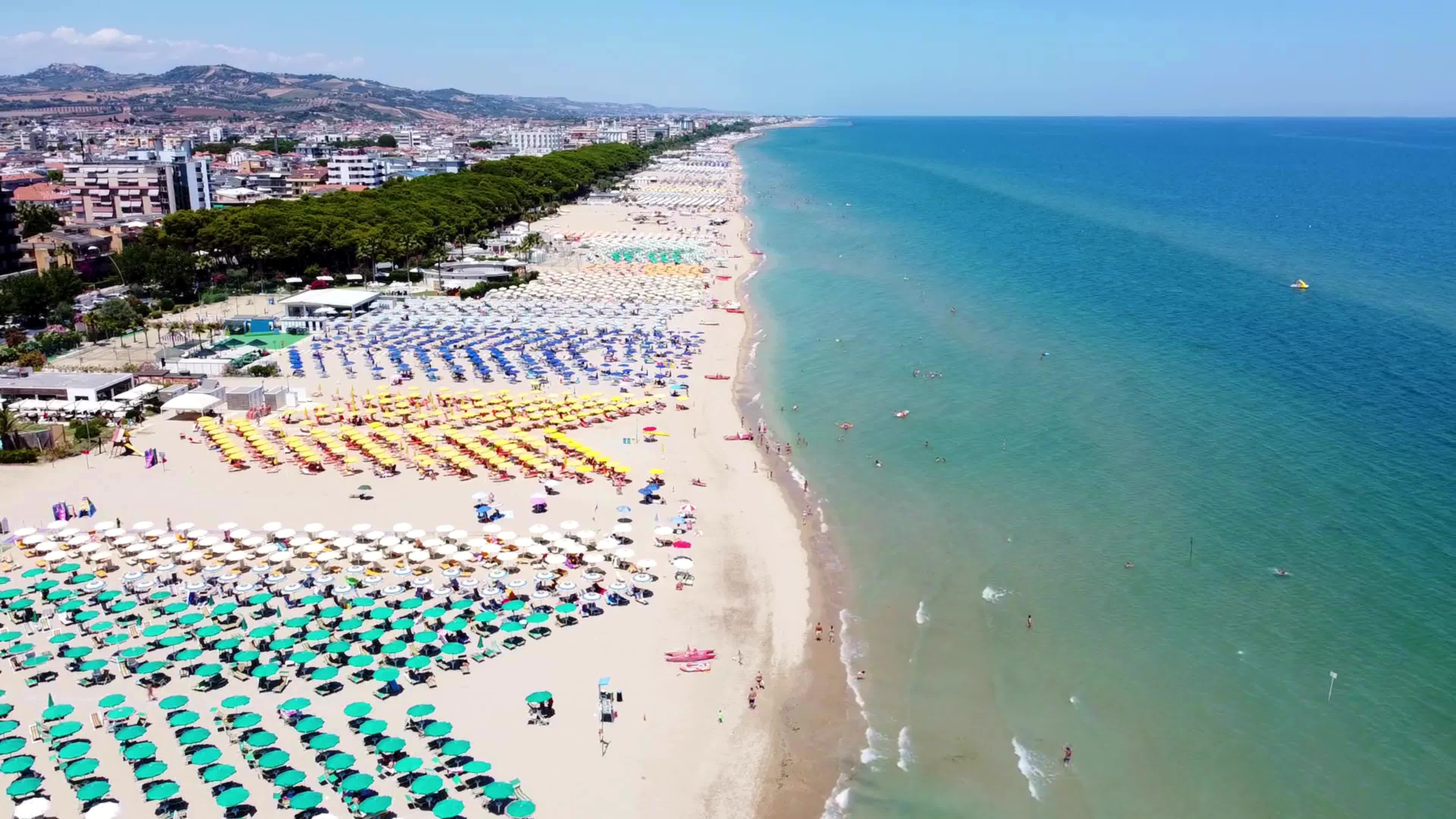 Daily Life In Alba Adriatica, Italy