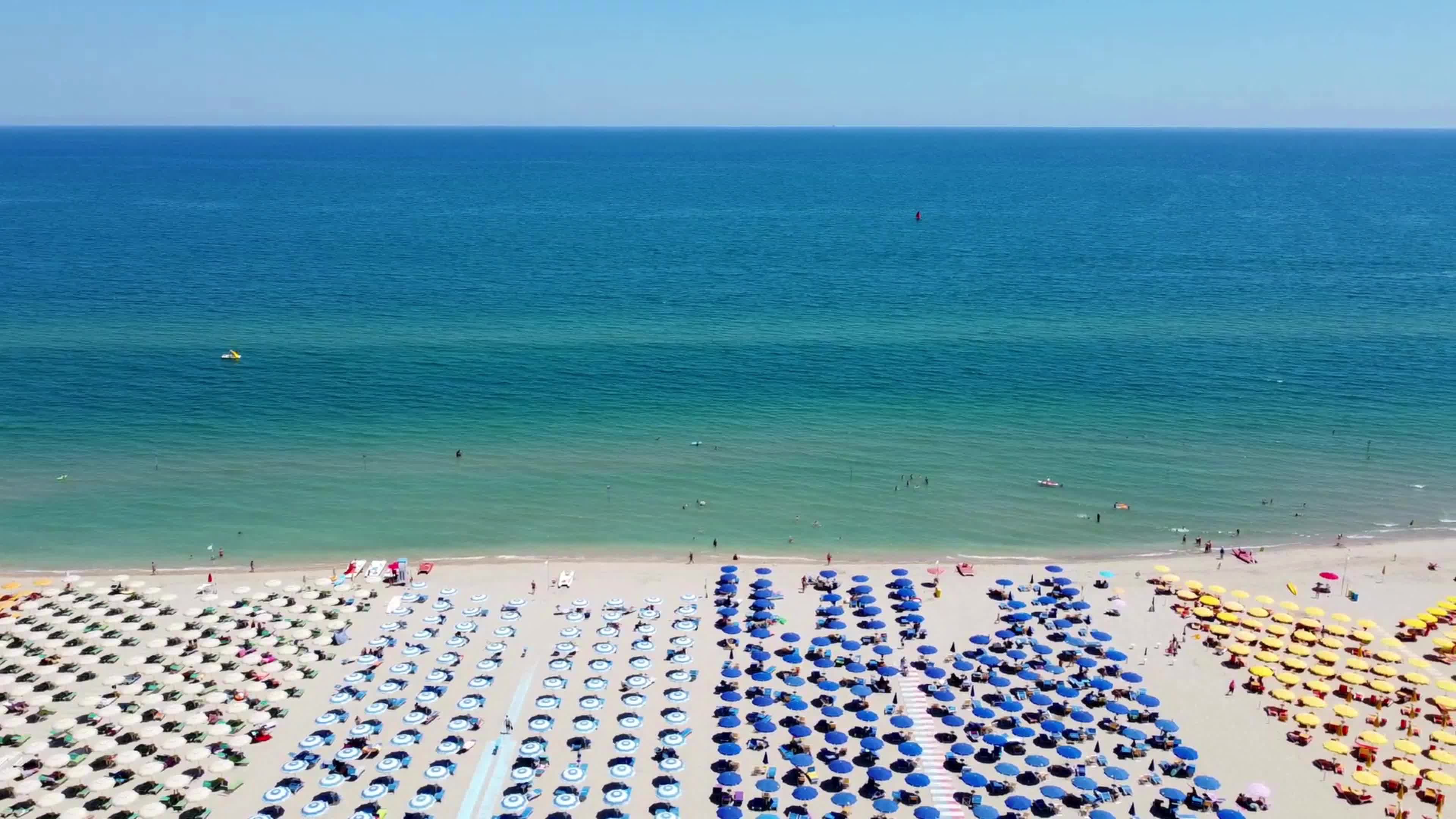 Daily Life In Alba Adriatica, Italy