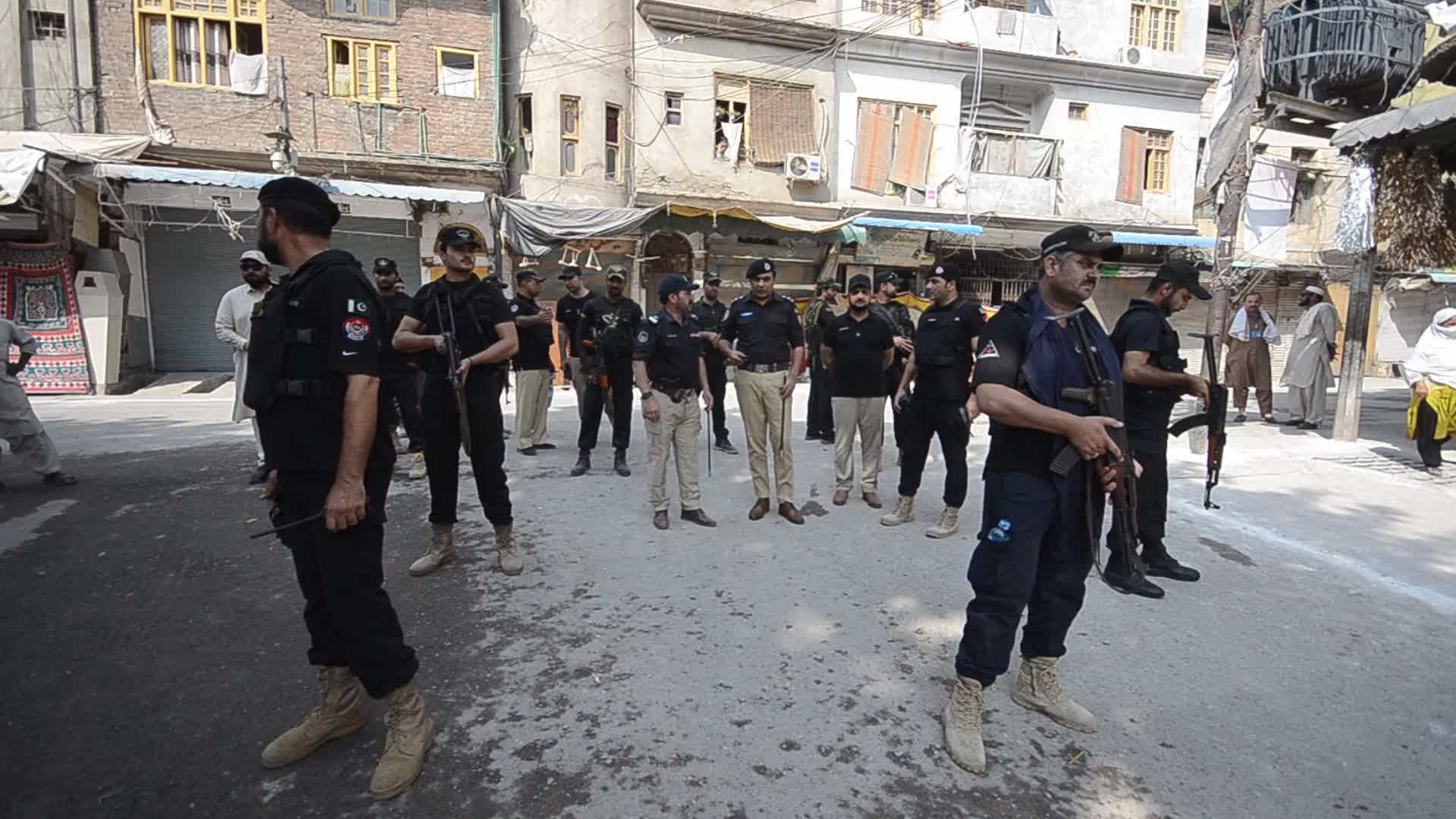 Shiite Muslims perform Muharram mourning procession in Peshawar 