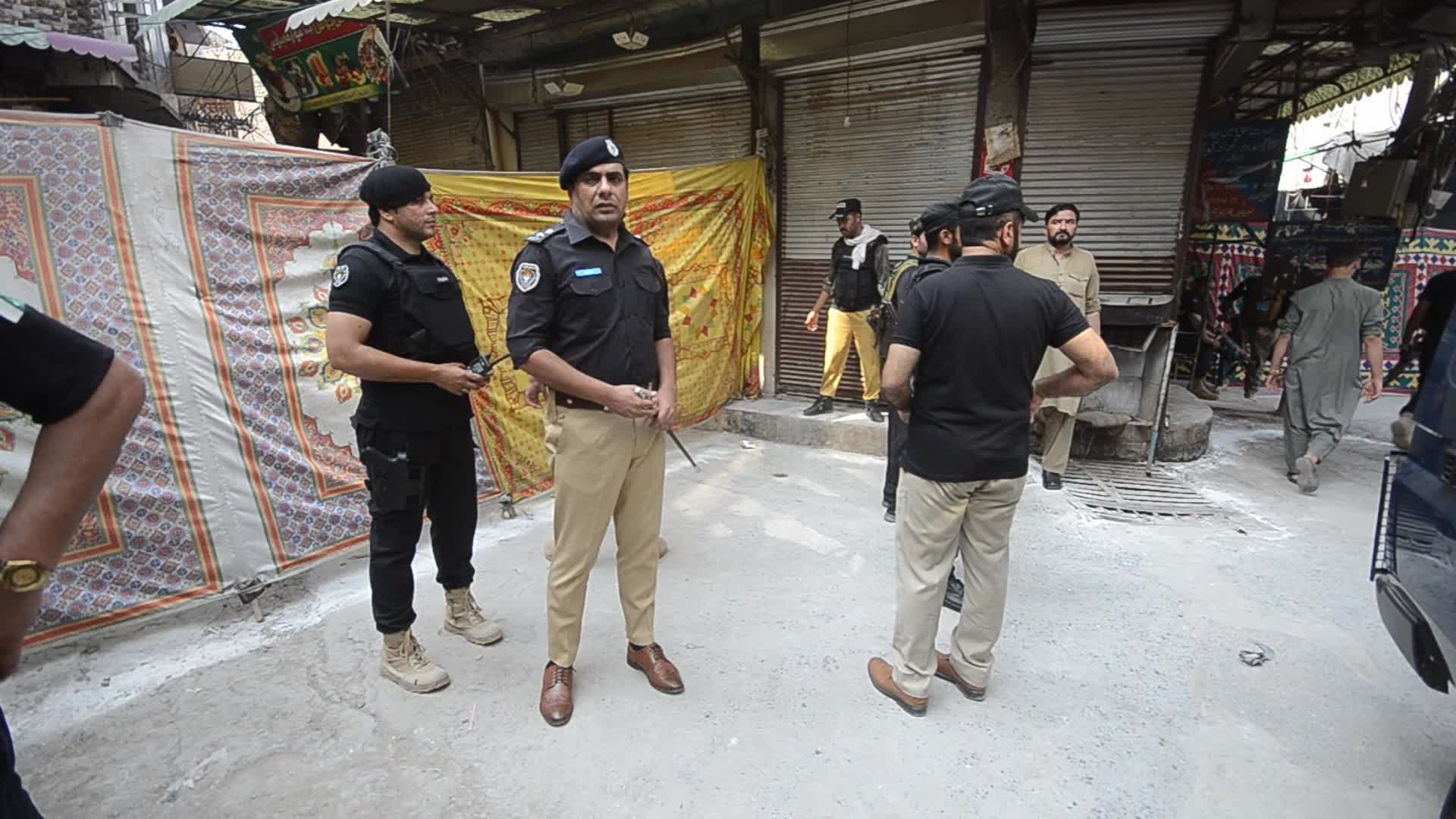 Shiite Muslims perform Muharram mourning procession in Peshawar 