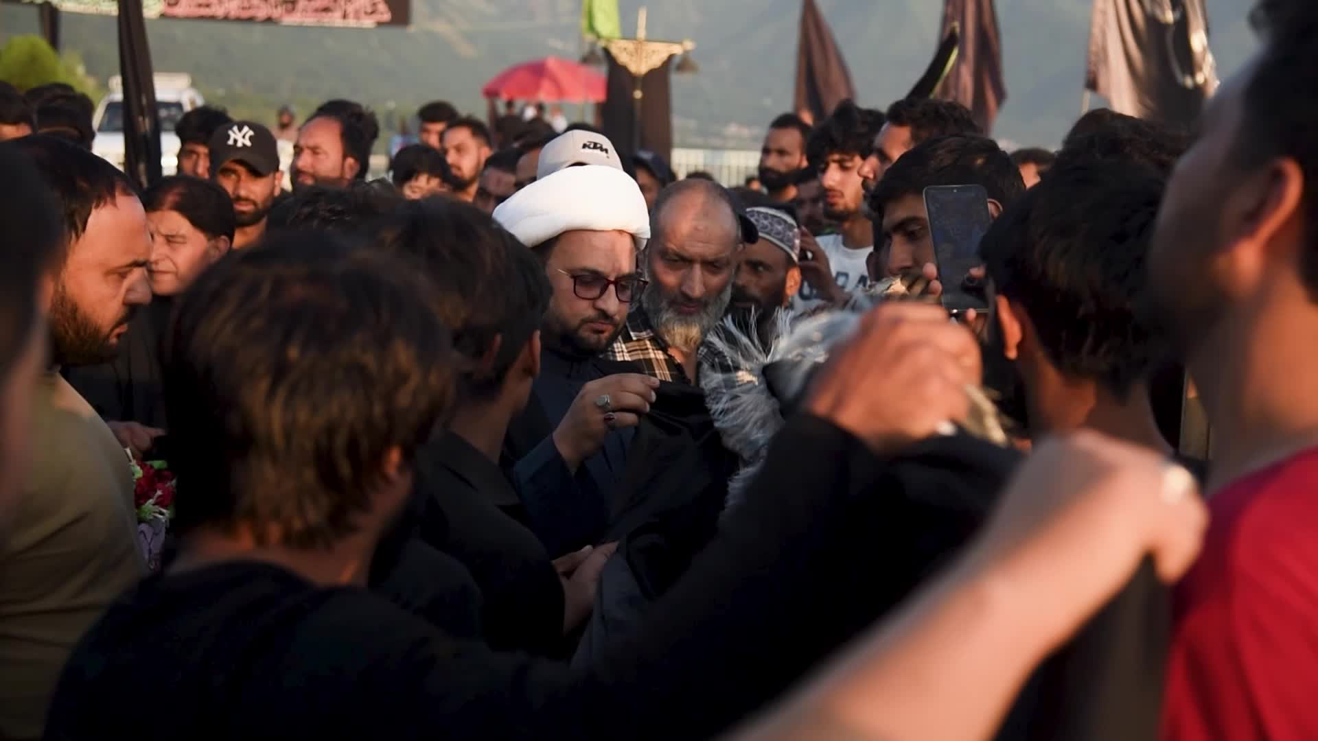 Muharram Commenced in Kashmir, India.