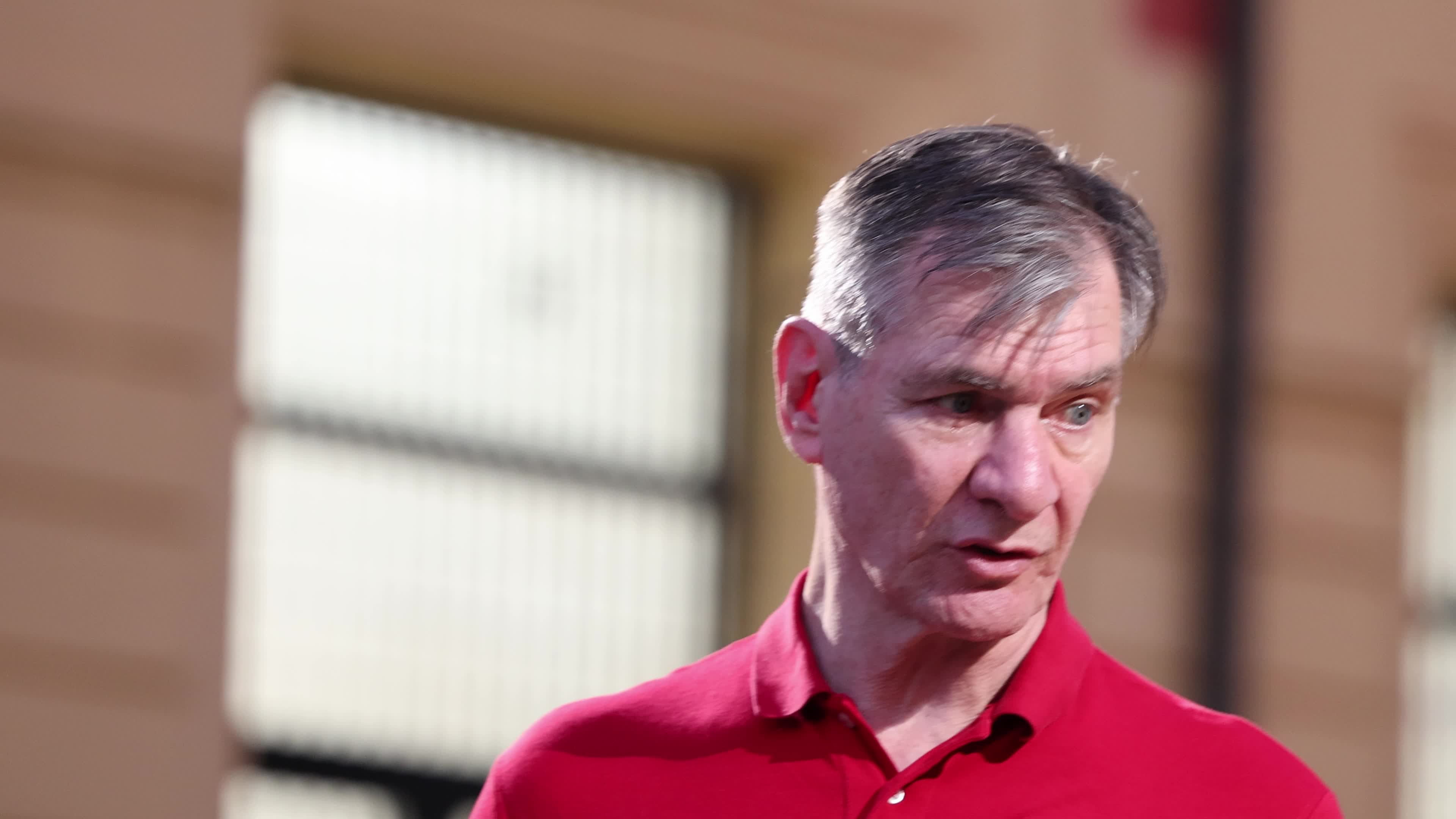 Italian Astronaut Paolo Nespoli In Surbo, Italy