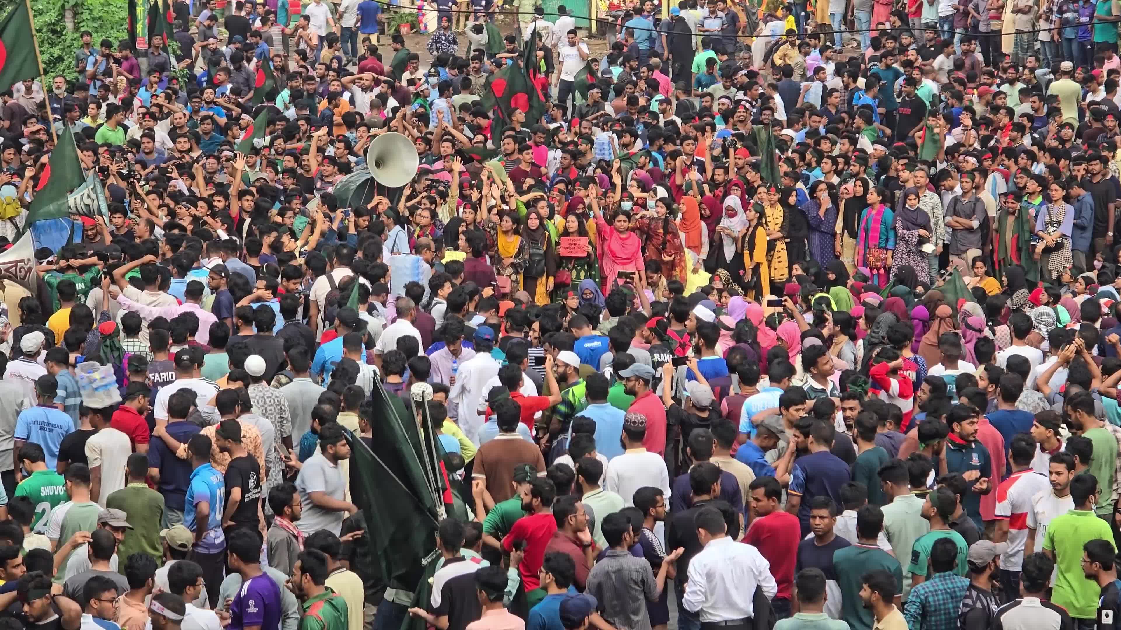 Bangladesh Students Quota Protest 