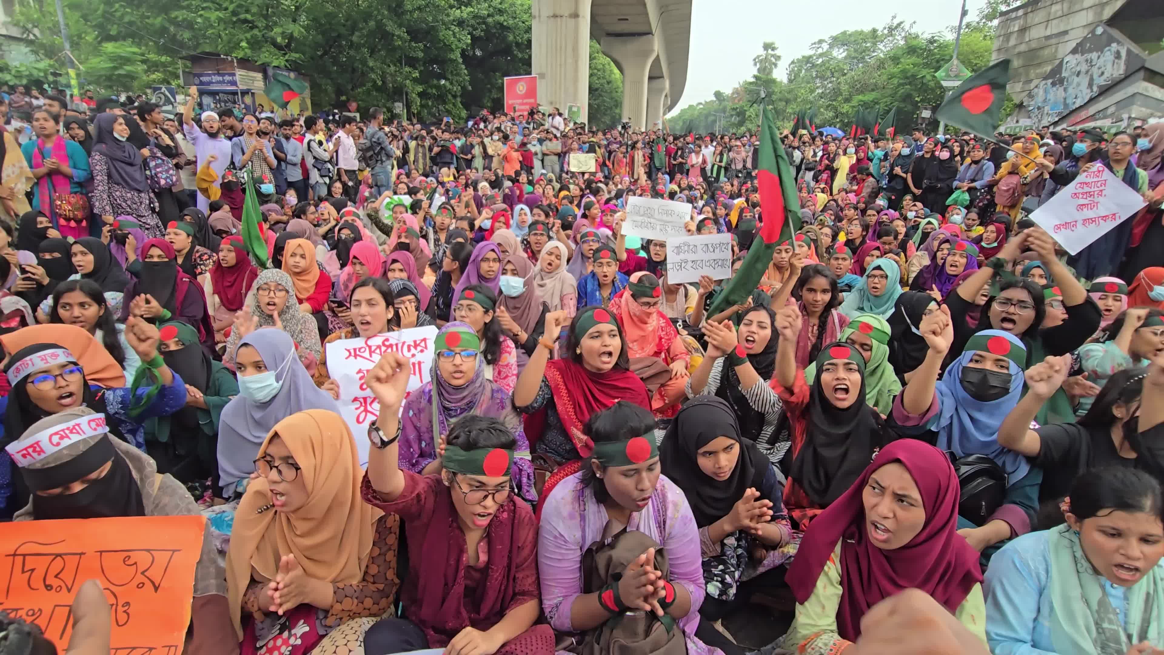 Bangladesh Students Quota Protest 