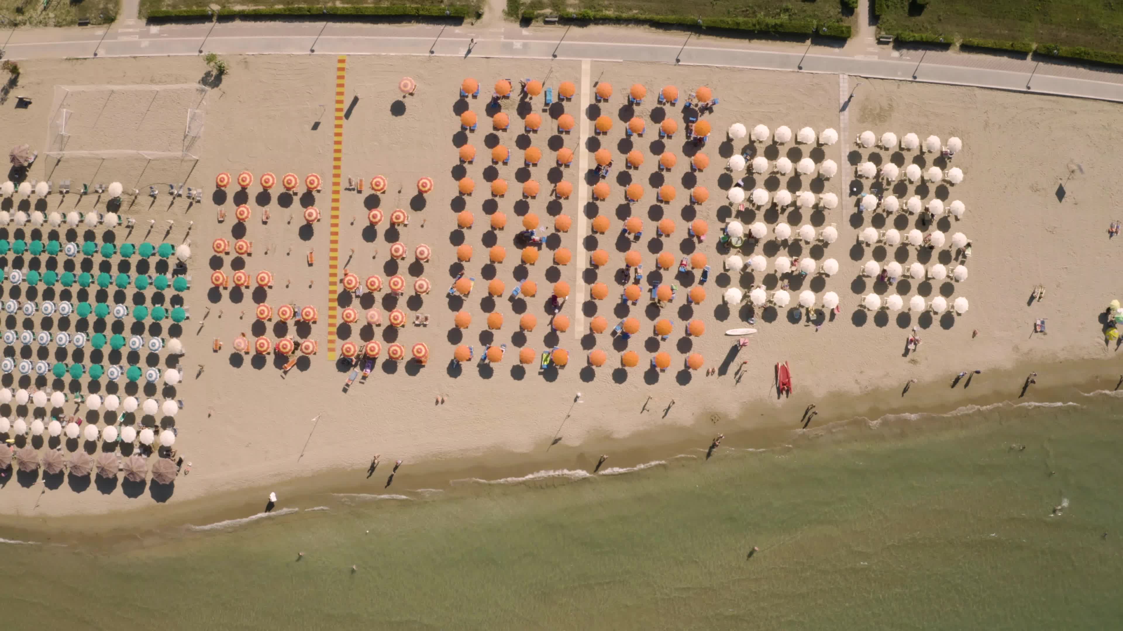 Daily Life In Abruzzo beaches, Italy 14-07-2024