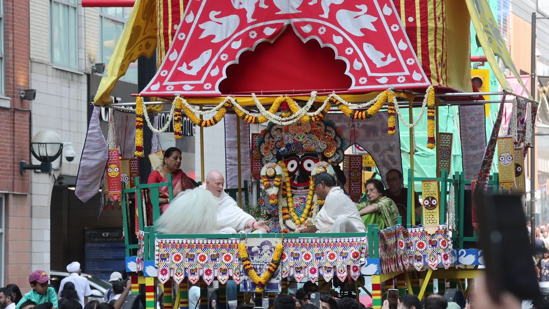Rath Yatra festival in Toronto, Canada