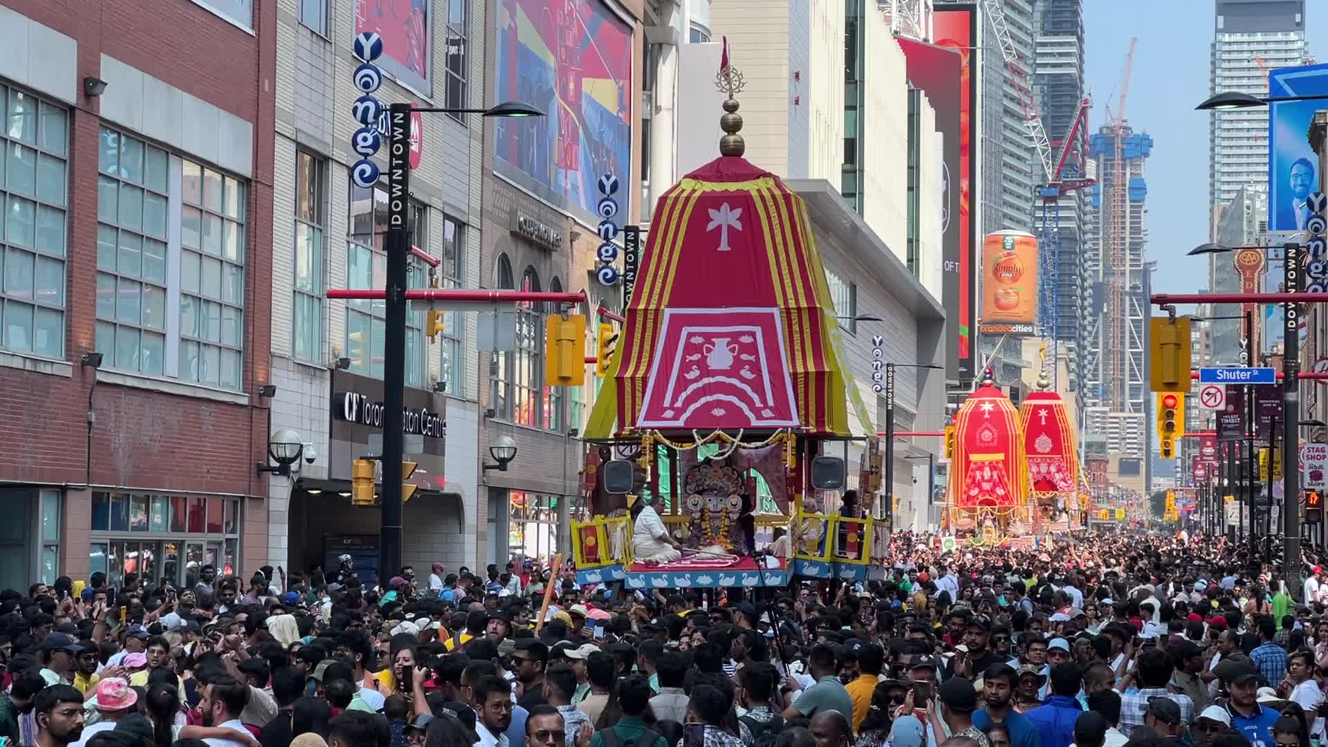Rath Yatra festival in Toronto, Canada
