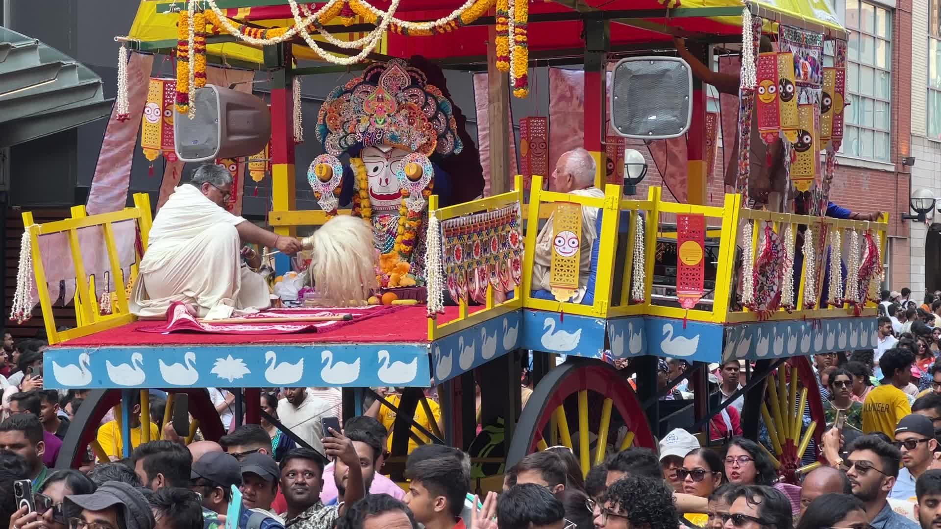 Rath Yatra festival in Toronto, Canada