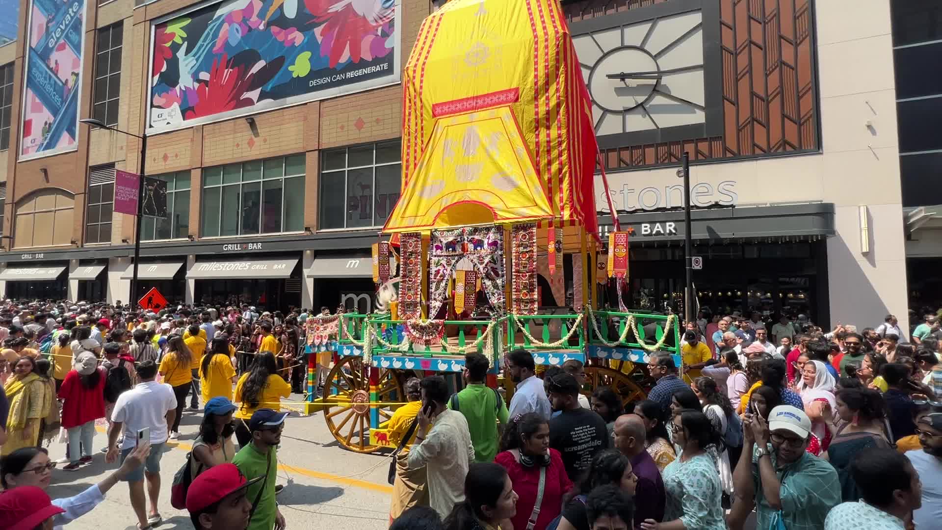 Rath Yatra festival in Toronto, Canada
