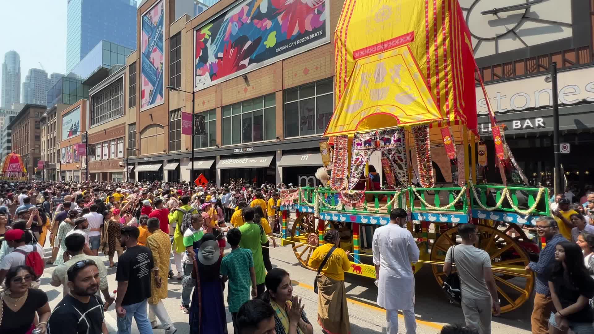Rath Yatra festival in Toronto, Canada