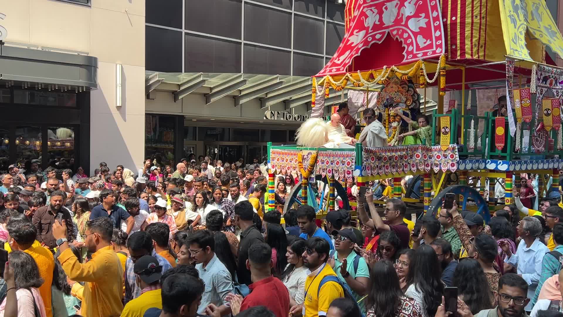 Rath Yatra festival in Toronto, Canada