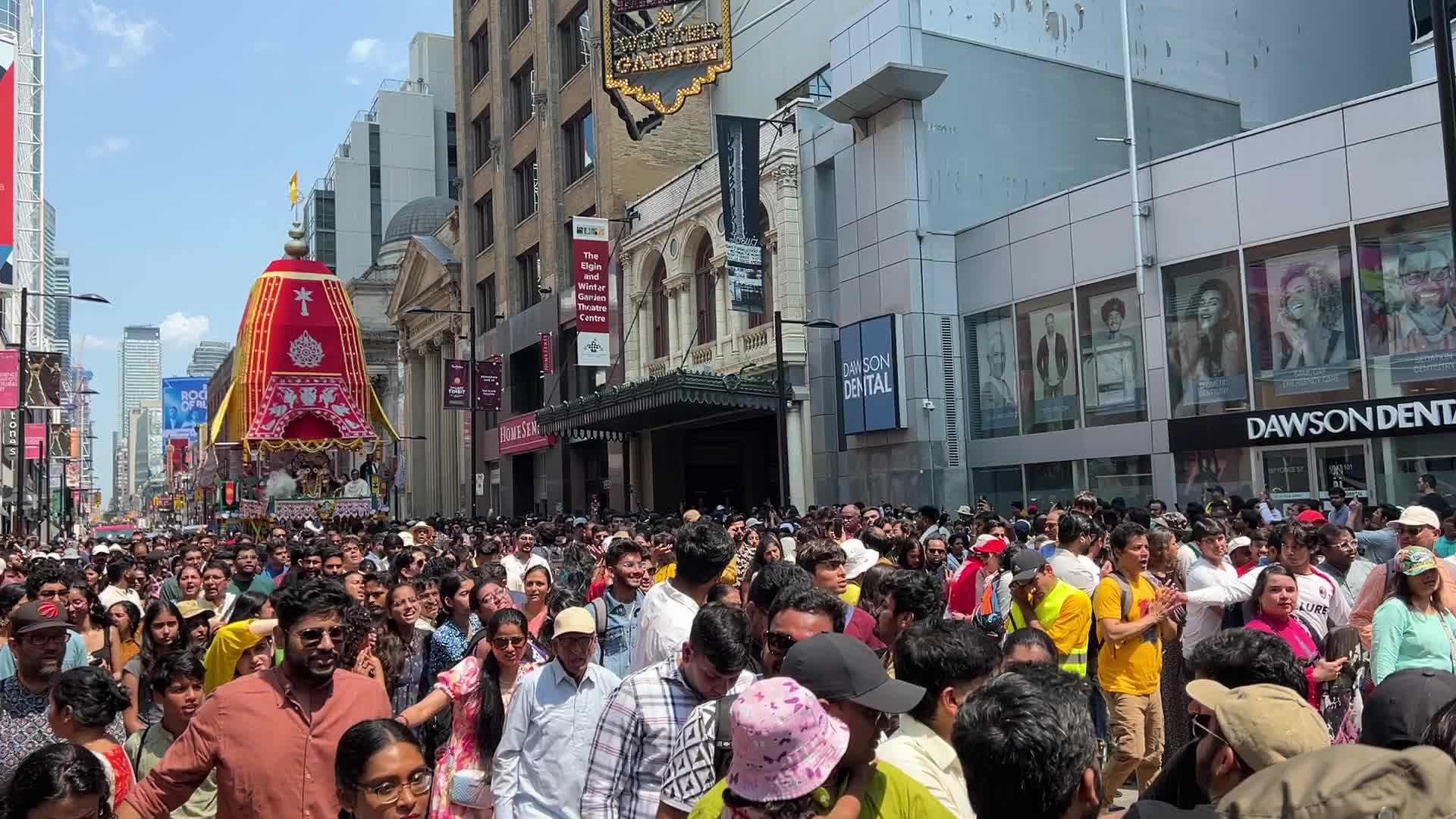 Rath Yatra festival in Toronto, Canada