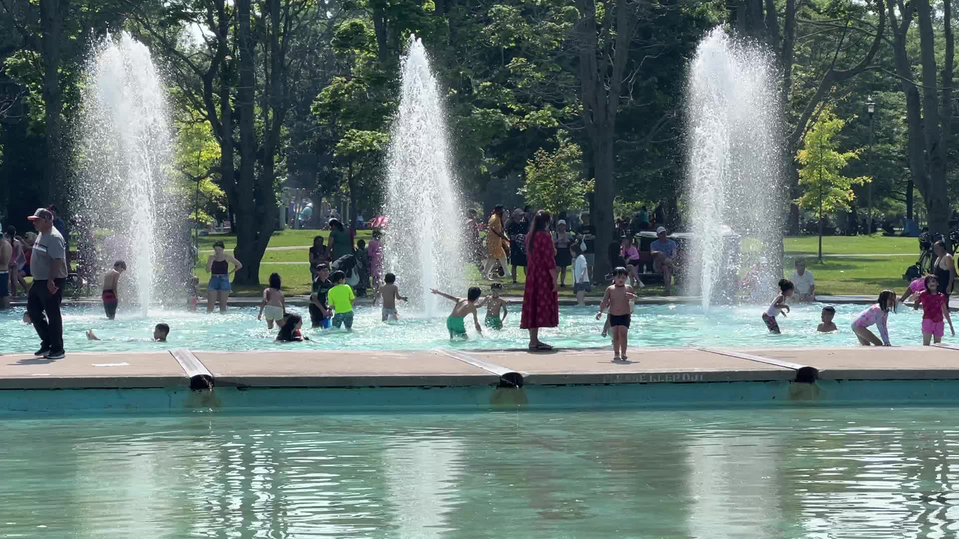 Daily life during Summer season in Toronto