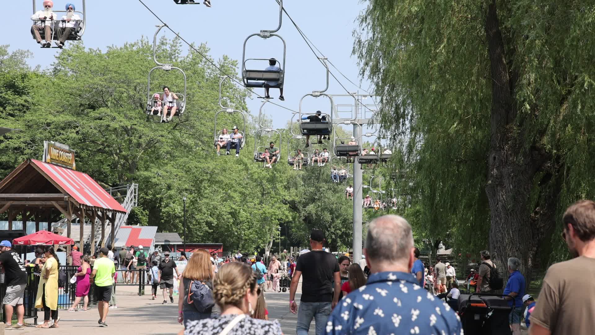 Daily life on Centre Island