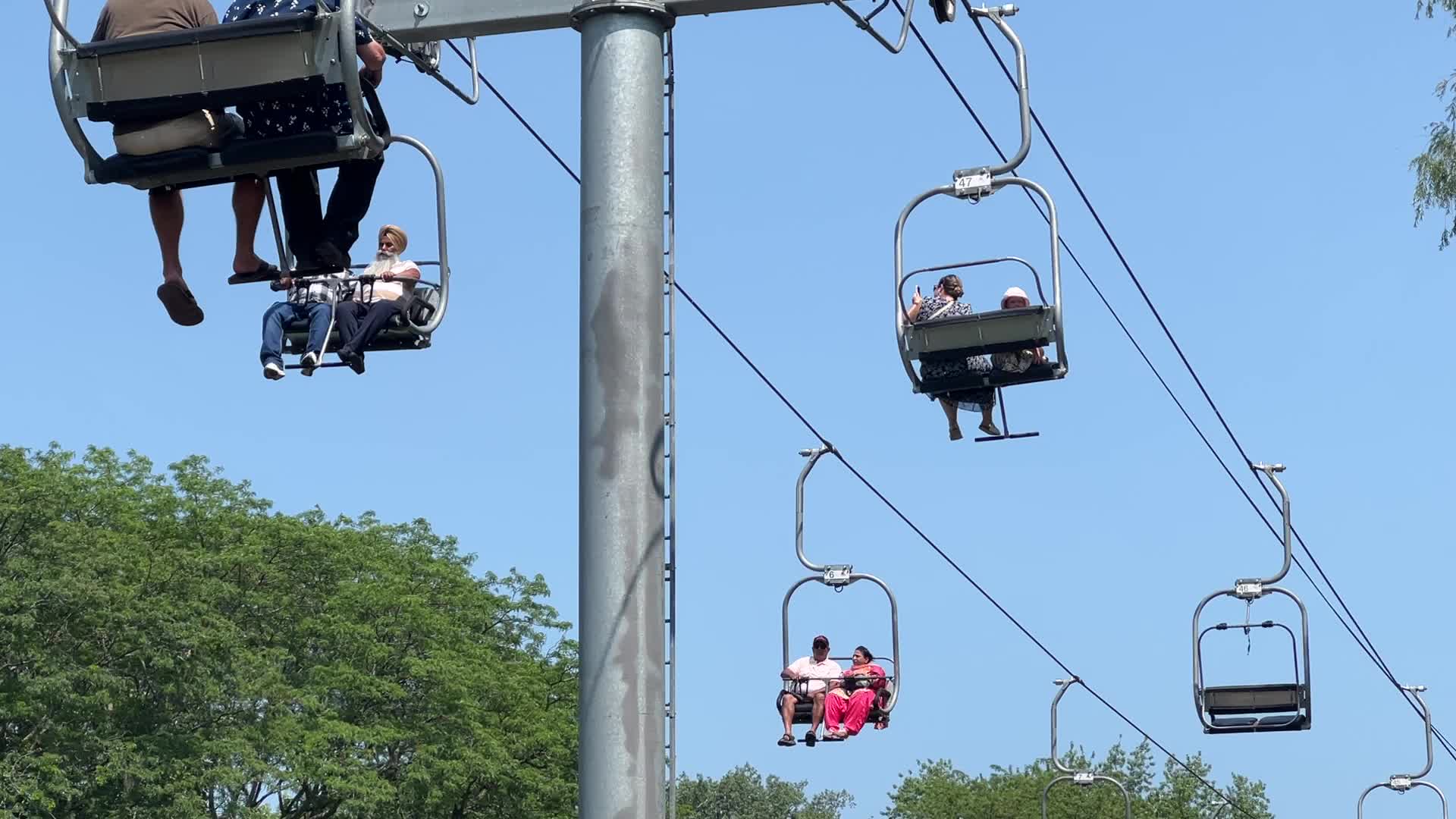 Daily life on Centre Island