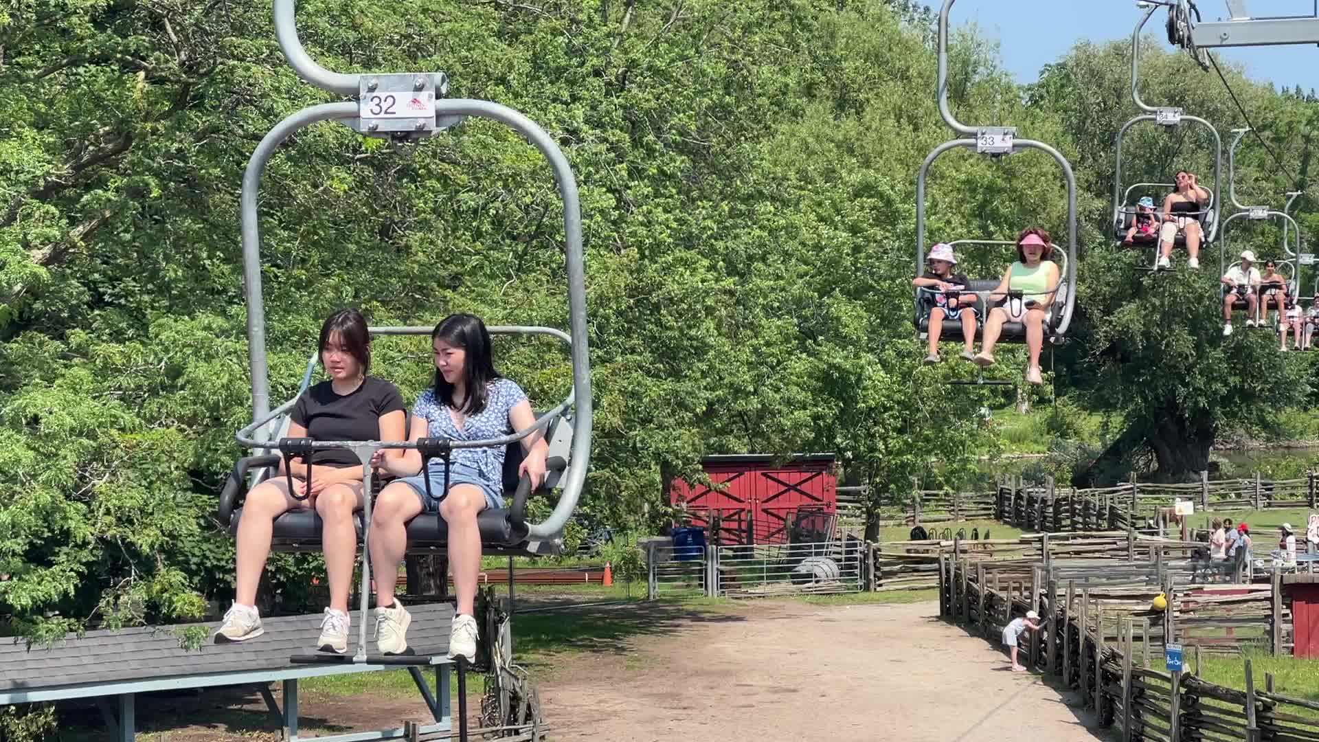 Daily life on Centre Island