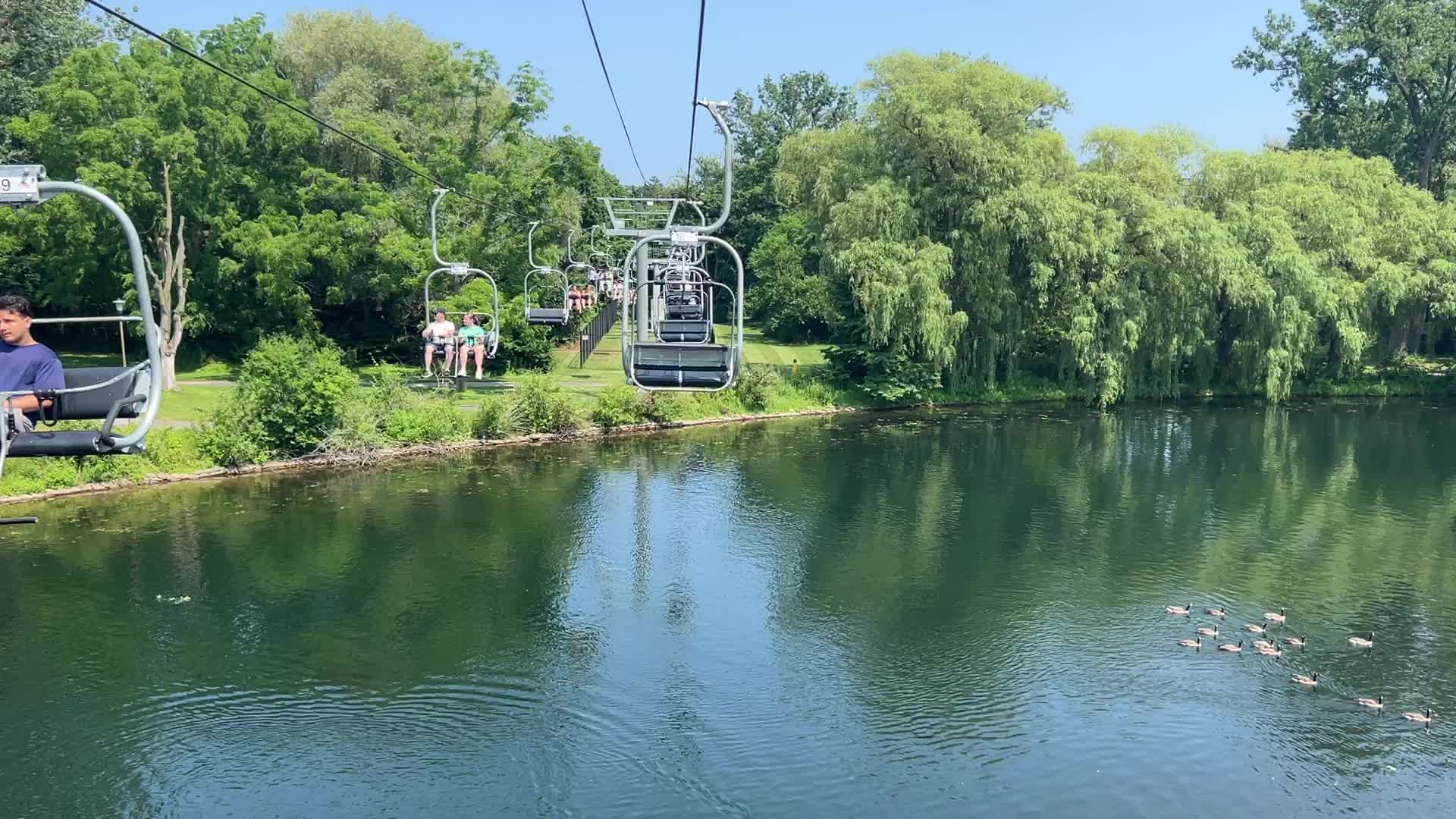 Daily life on Centre Island