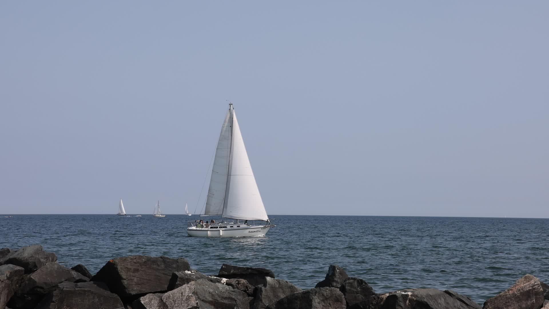 Centre Island Beach in Toronto, Canada