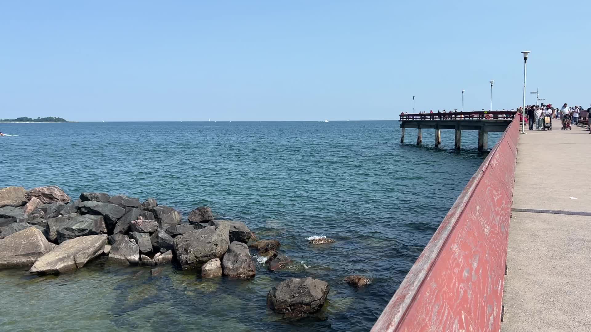 Centre Island Beach in Toronto, Canada
