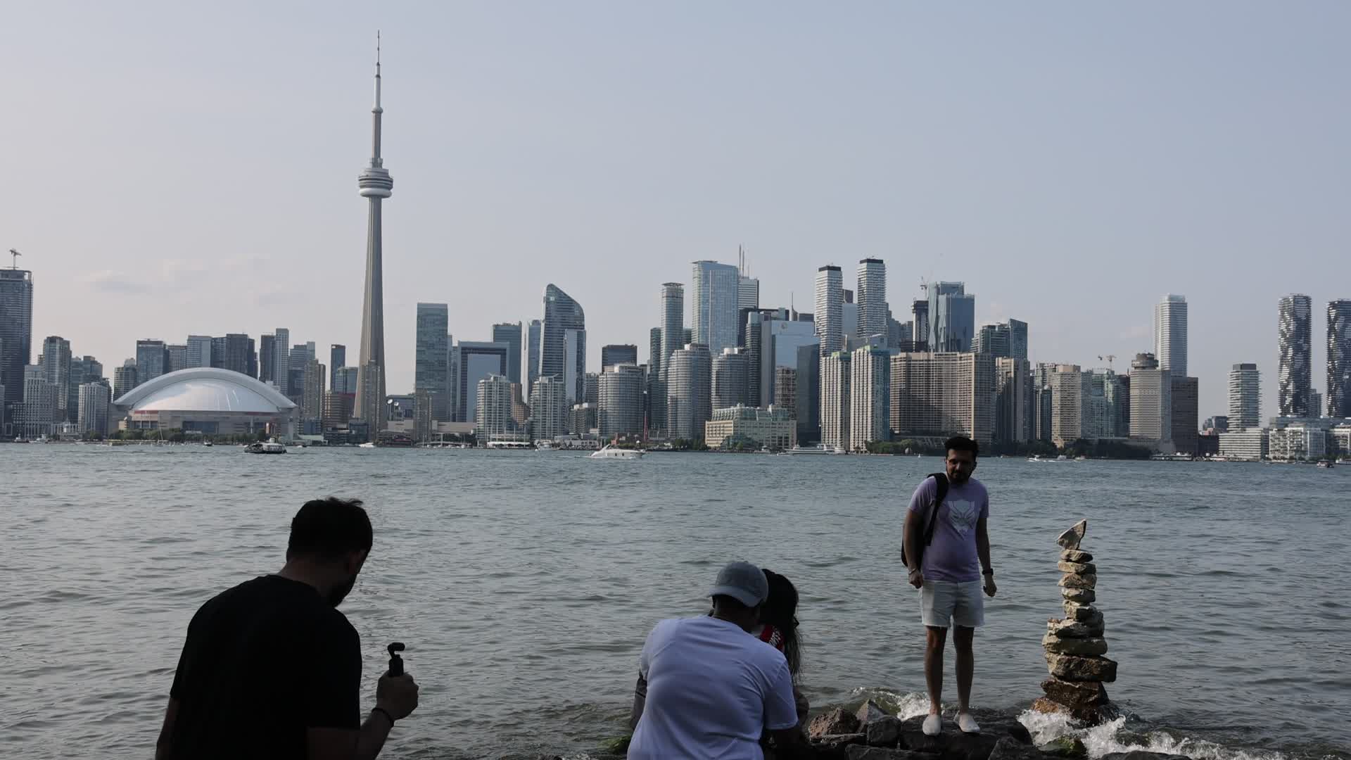 Skyline of the city of Toronto