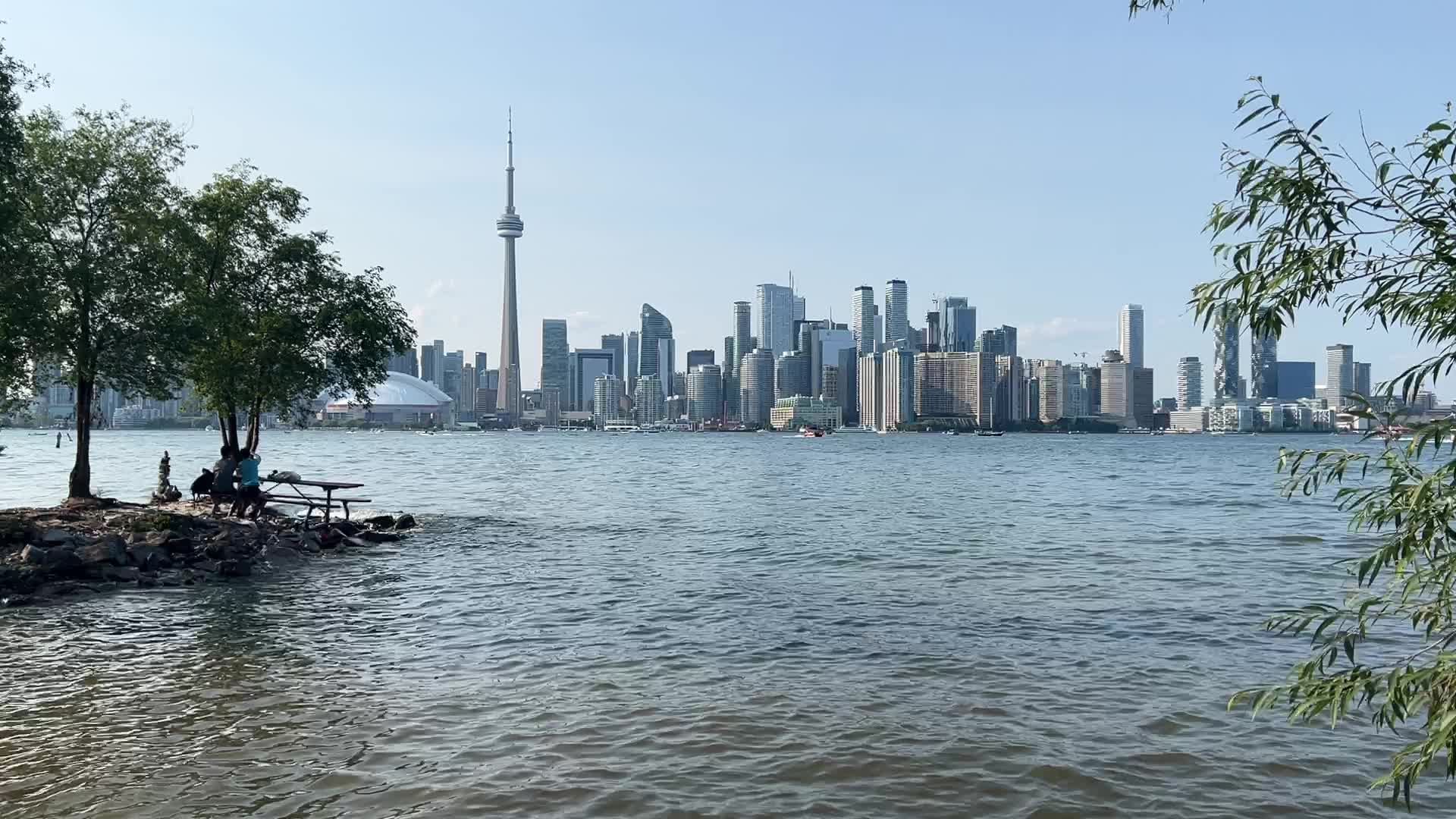 Skyline of the city of Toronto