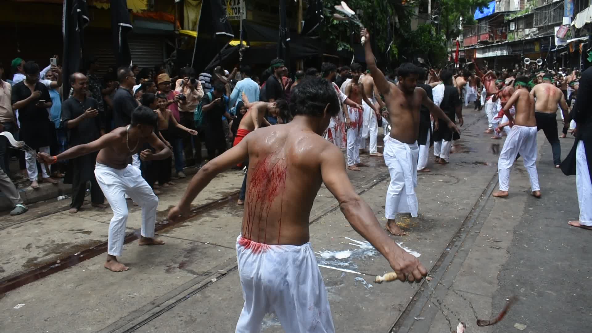 Ashura observation on last day of Muharrum in India.