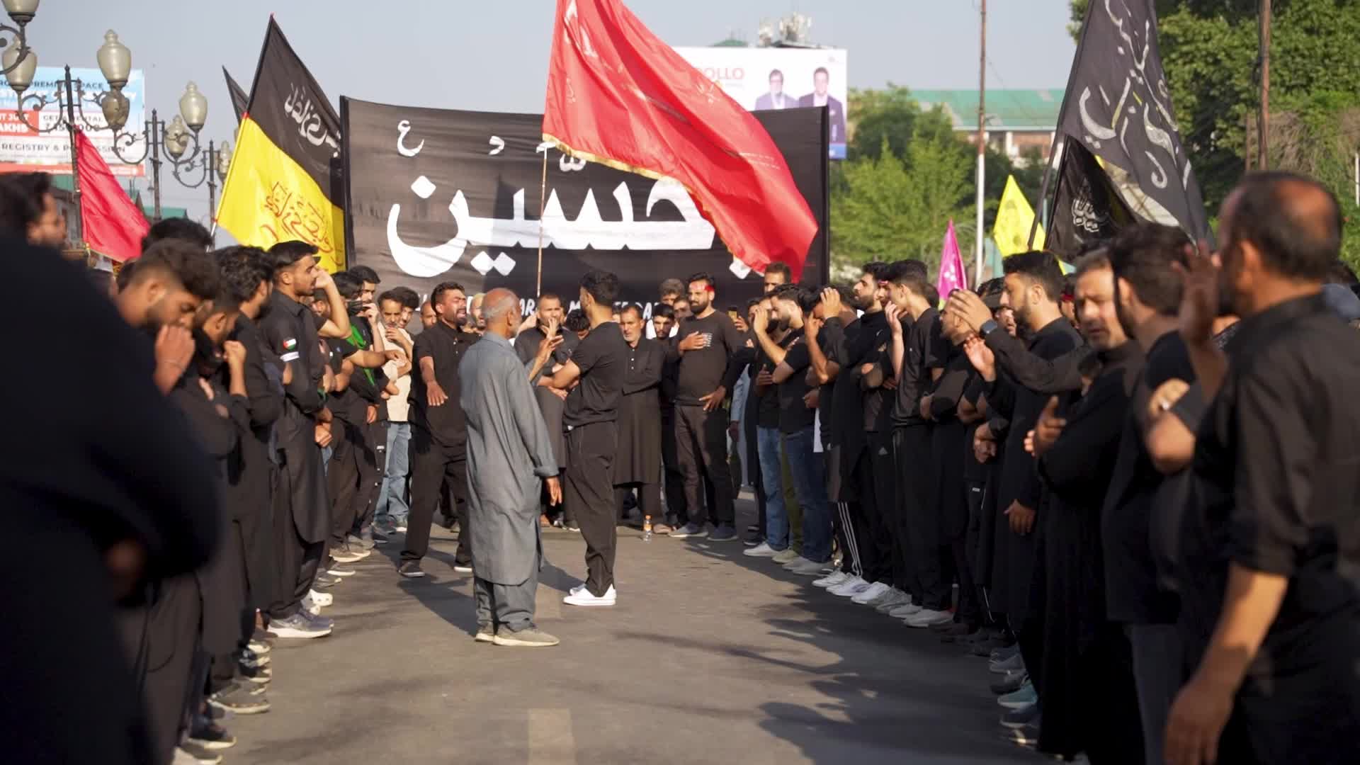 Procession of 8th Muharram in Kashmir, India